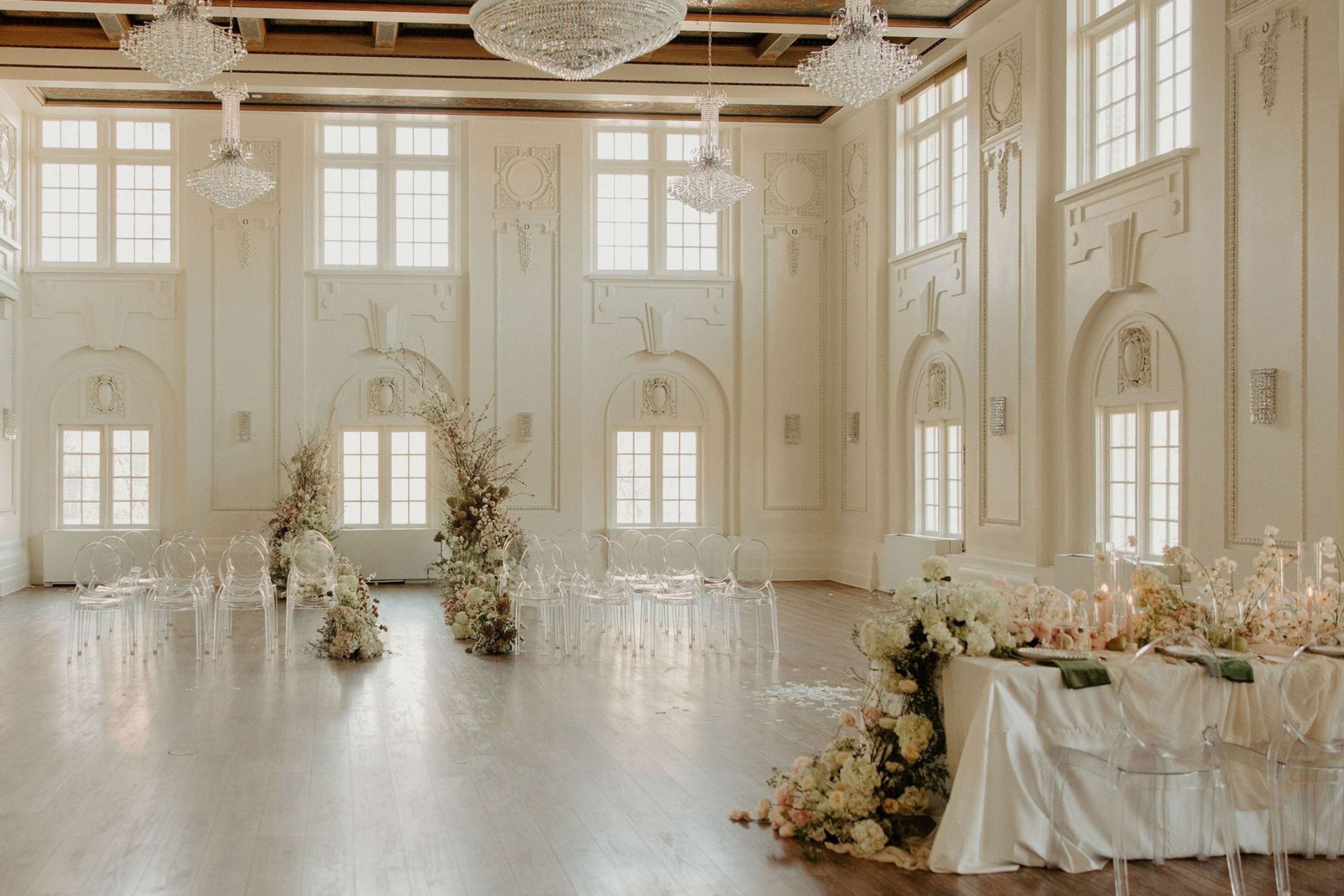 The Ballroom, an event space at The Ballroom at The Commercial Club