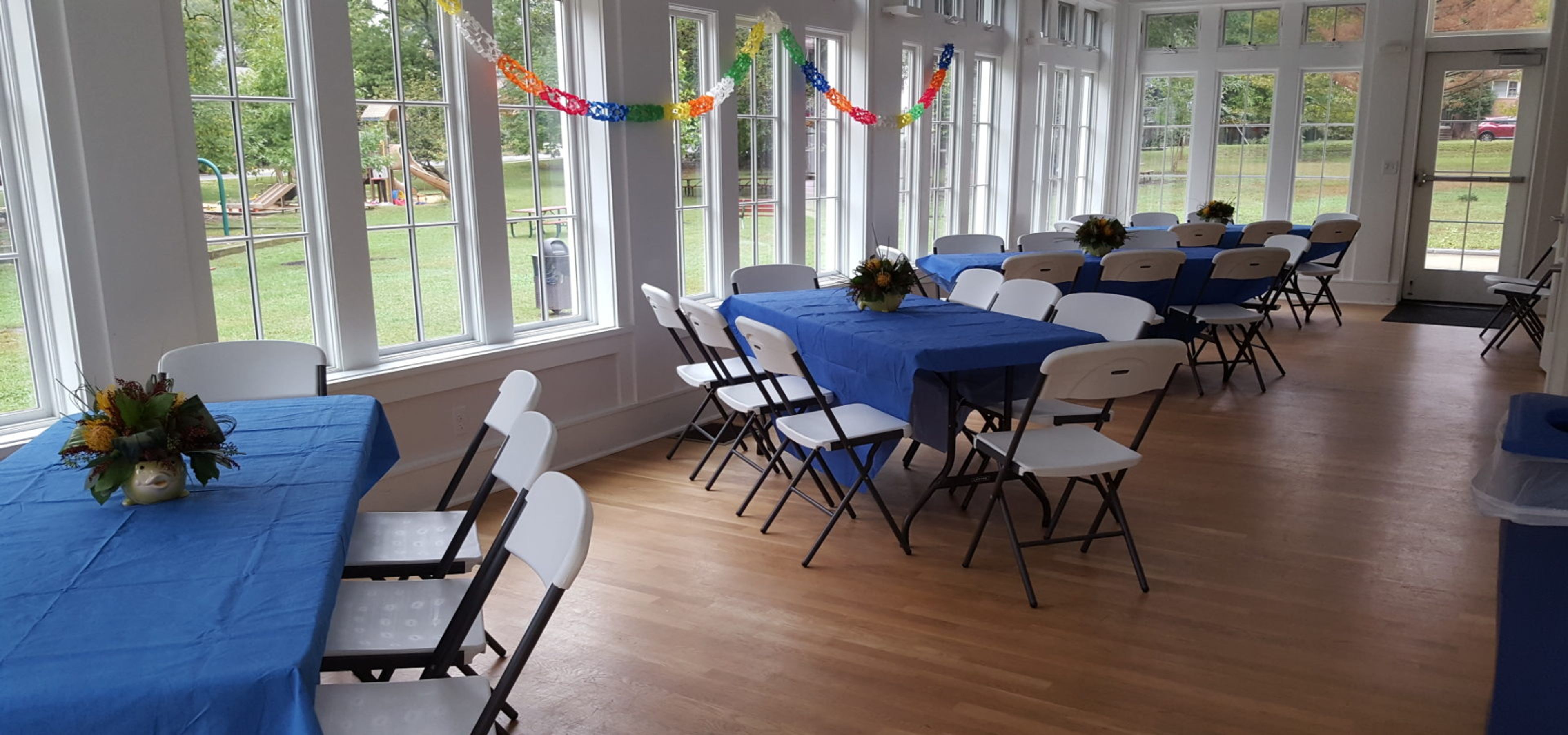 Reception Hall, an event space at Lyon Park Community Center