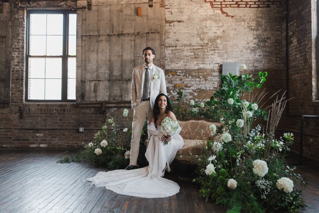 Featured photo from Celebrate this Chic Brooklyn Wedding at Greenpoint Loft with Industrial Warmth and Rooftop Light