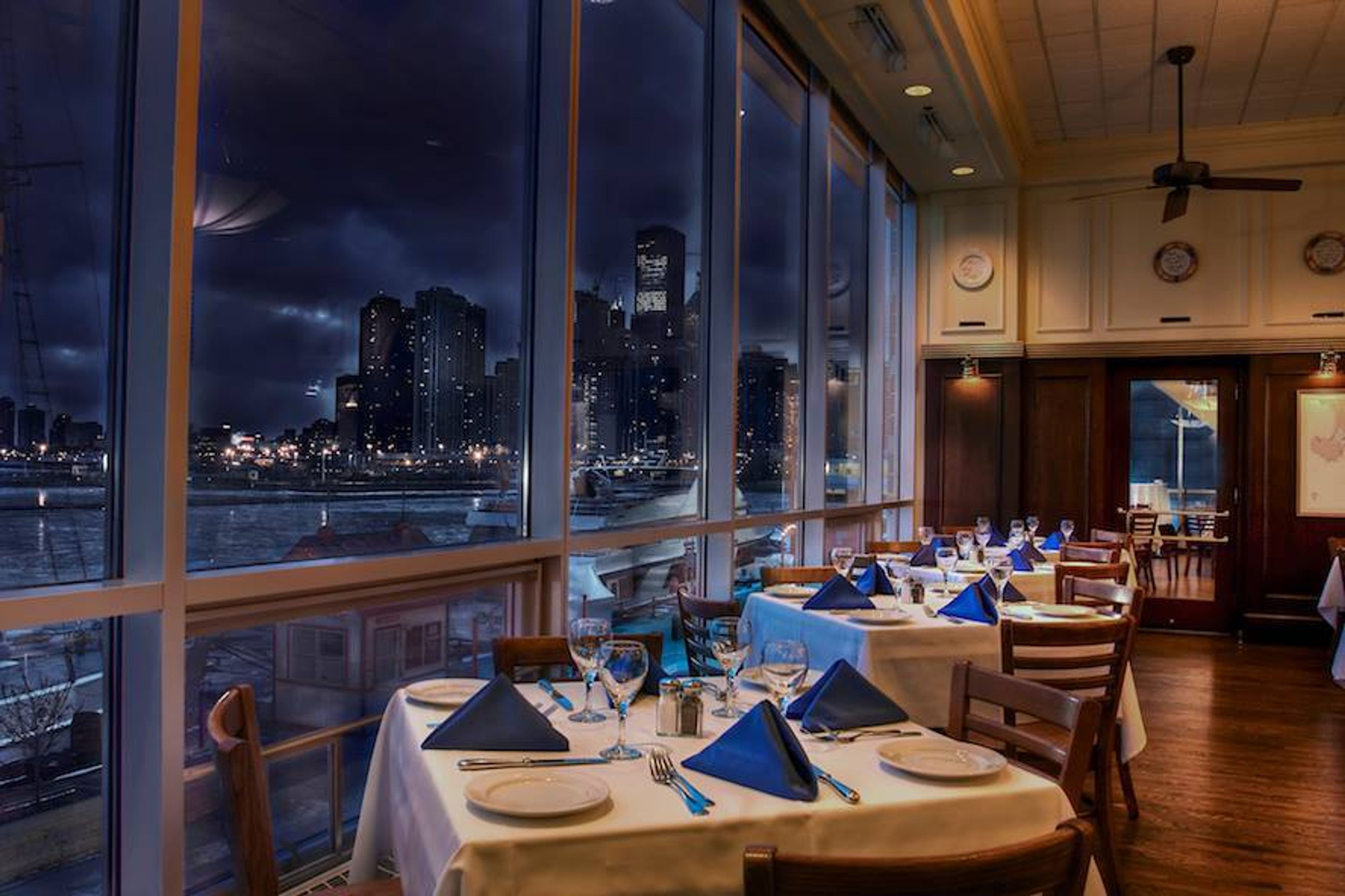 Lakefront Room, an event space at Riva Navy Pier