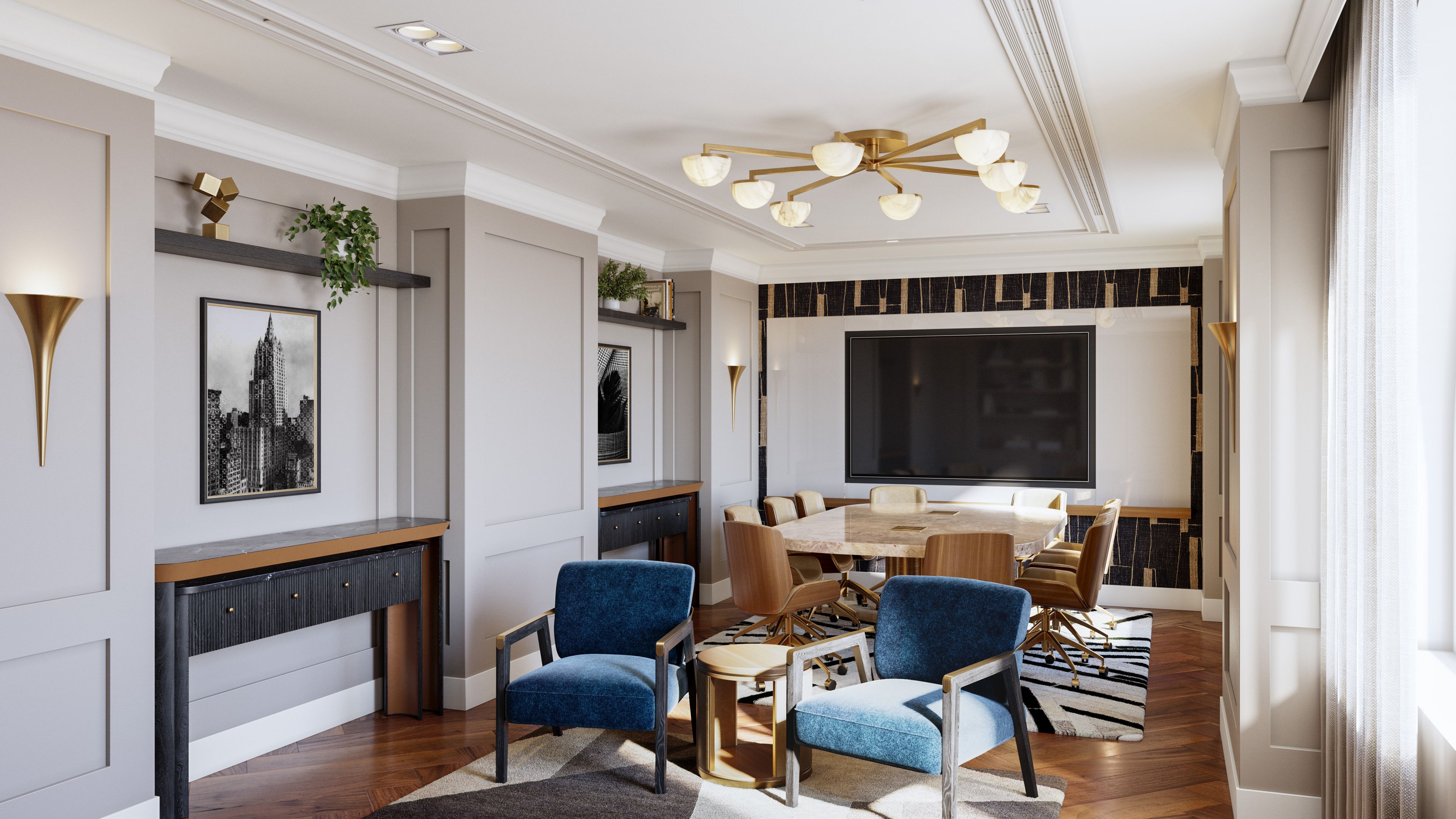 Sonesta Work Suite, an event space at The Benjamin Royal Sonesta