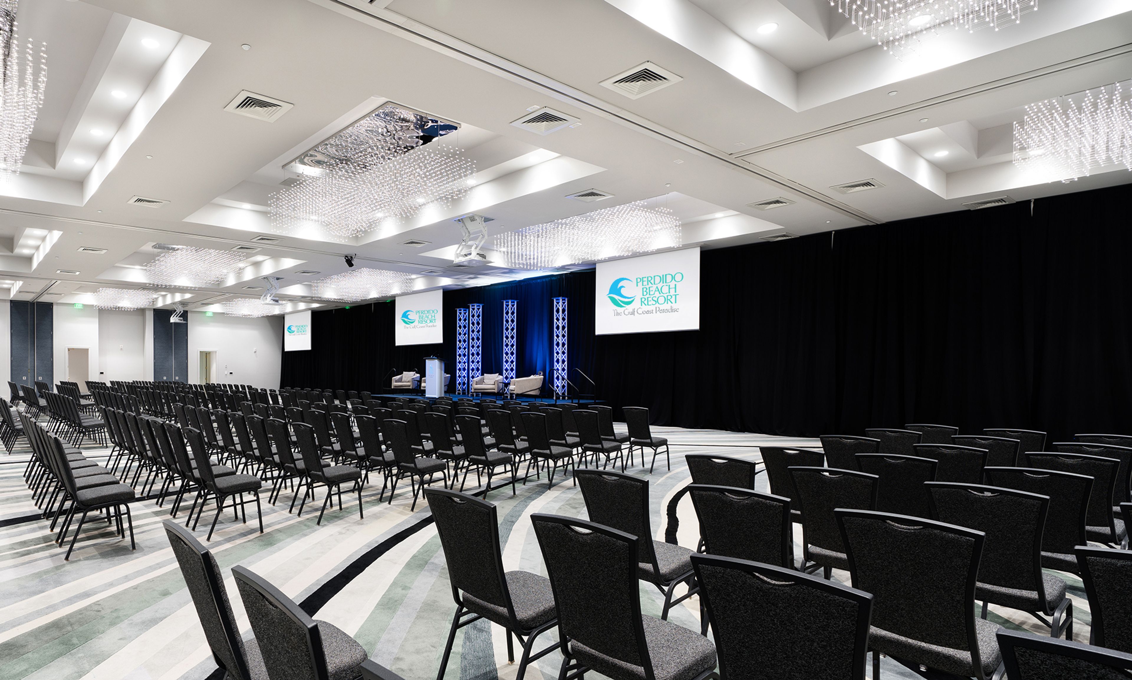Grand Ballroom, an event space at Perdido Beach Resort