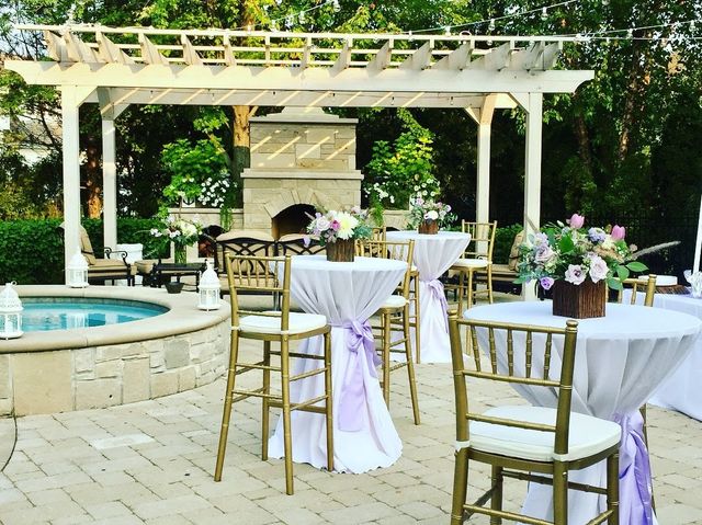 Featured photo from Romantic Backyard 40th Birthday Party