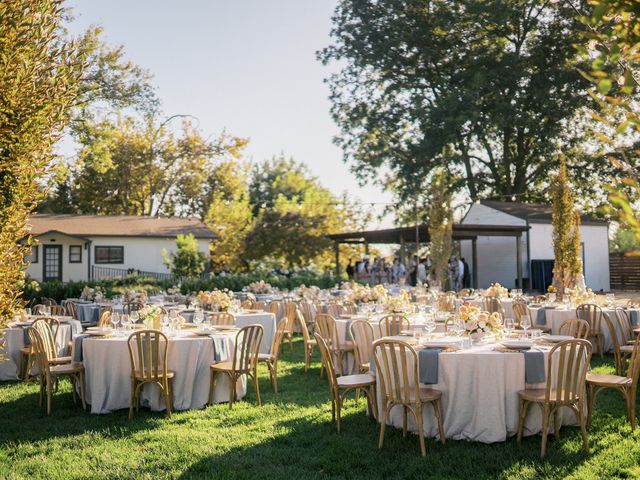 Featured photo from This Serene Garden Wedding in Hidden Grove Featured Open-Air Dining and Warm Neutral Tones