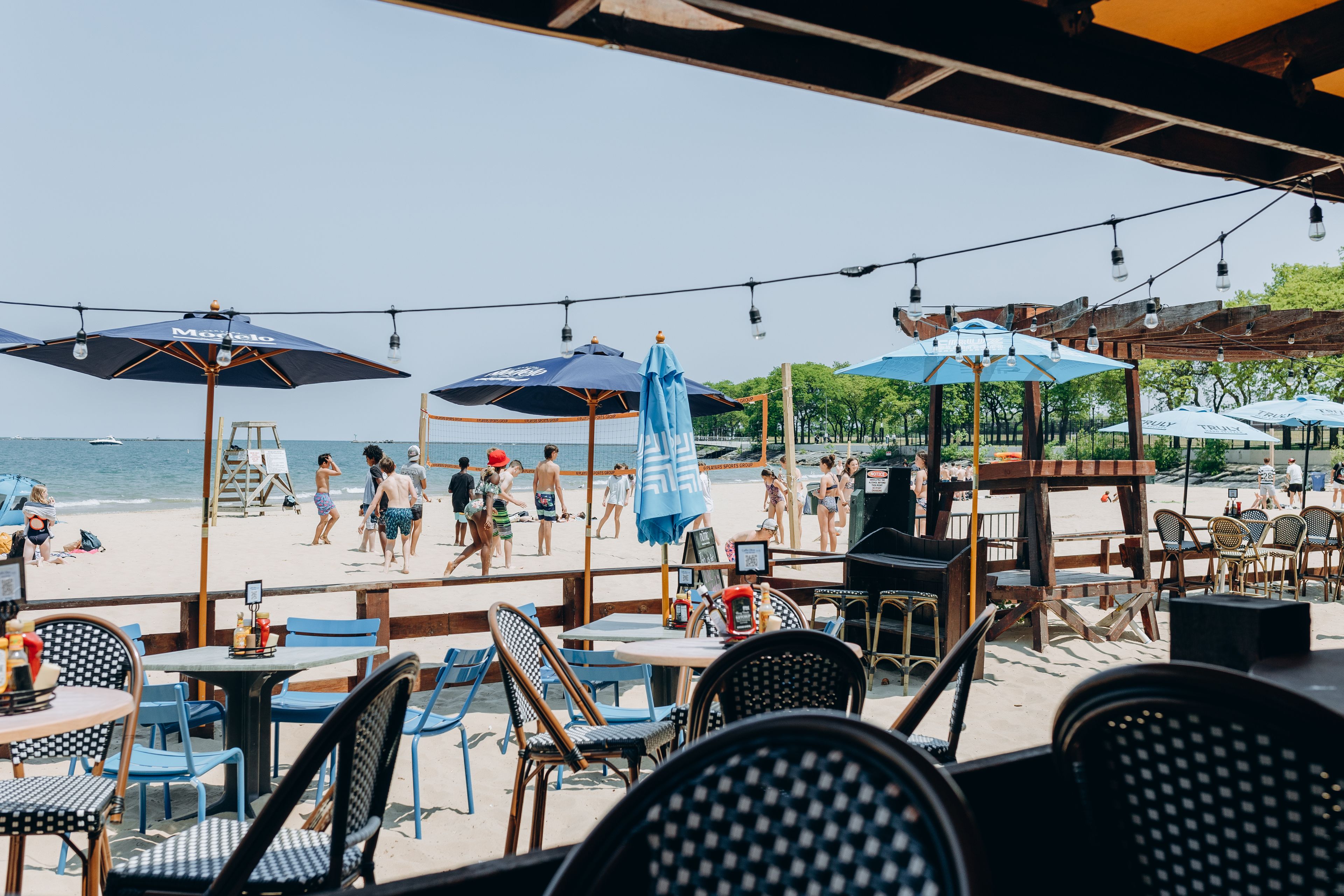 Beachfront — Large Semi-Private, an event space at Caffe Oliva