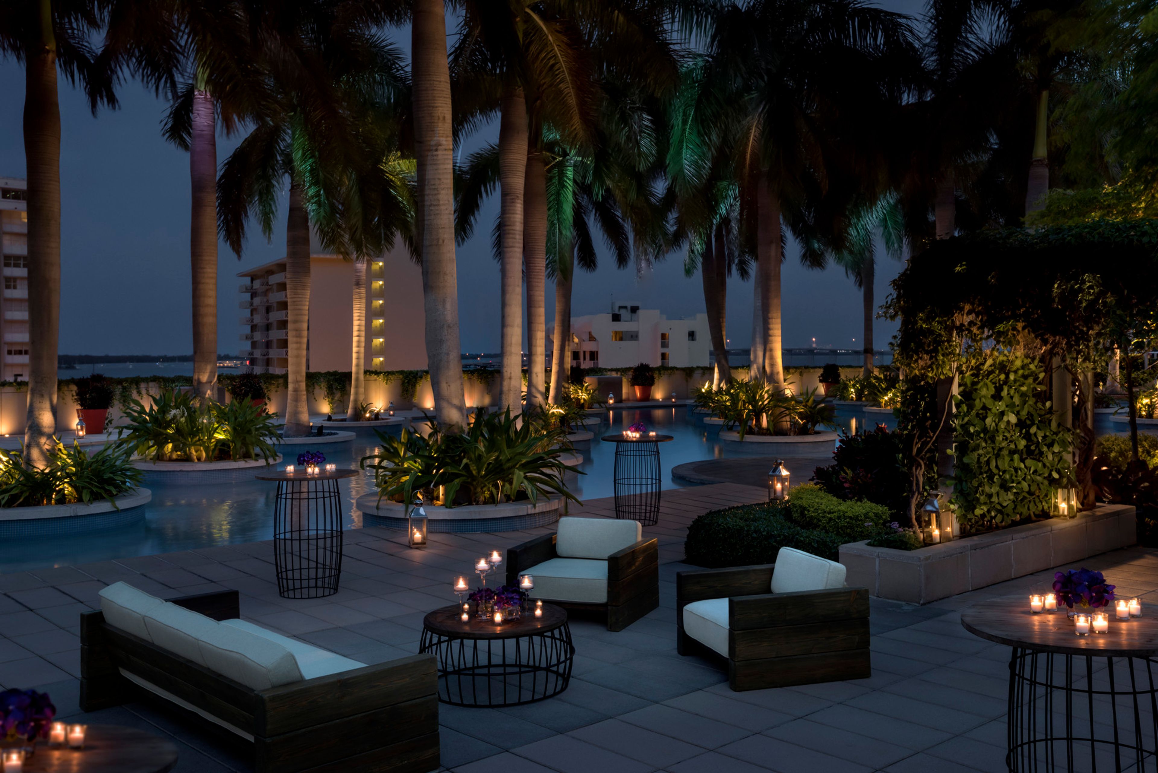 Palm Grove, an event space at Four Seasons Hotel Miami