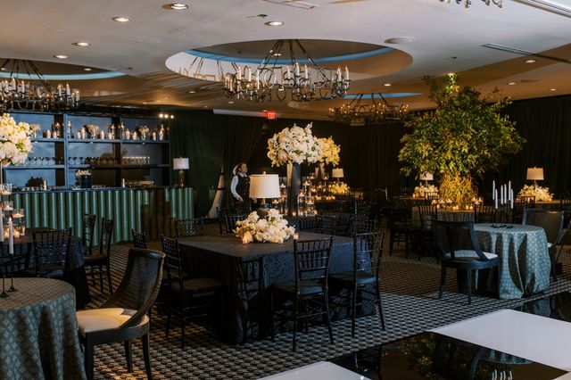 Featured photo from Celebrate this Stylish Dallas Wedding with Emerald Drapes and Candlelit Glow