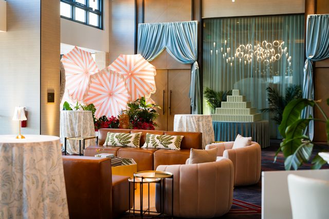 Featured photo from Step Into This Glamorous Dallas Gala with Floor-to-Ceiling Windows and Sculptural Lighting Installations