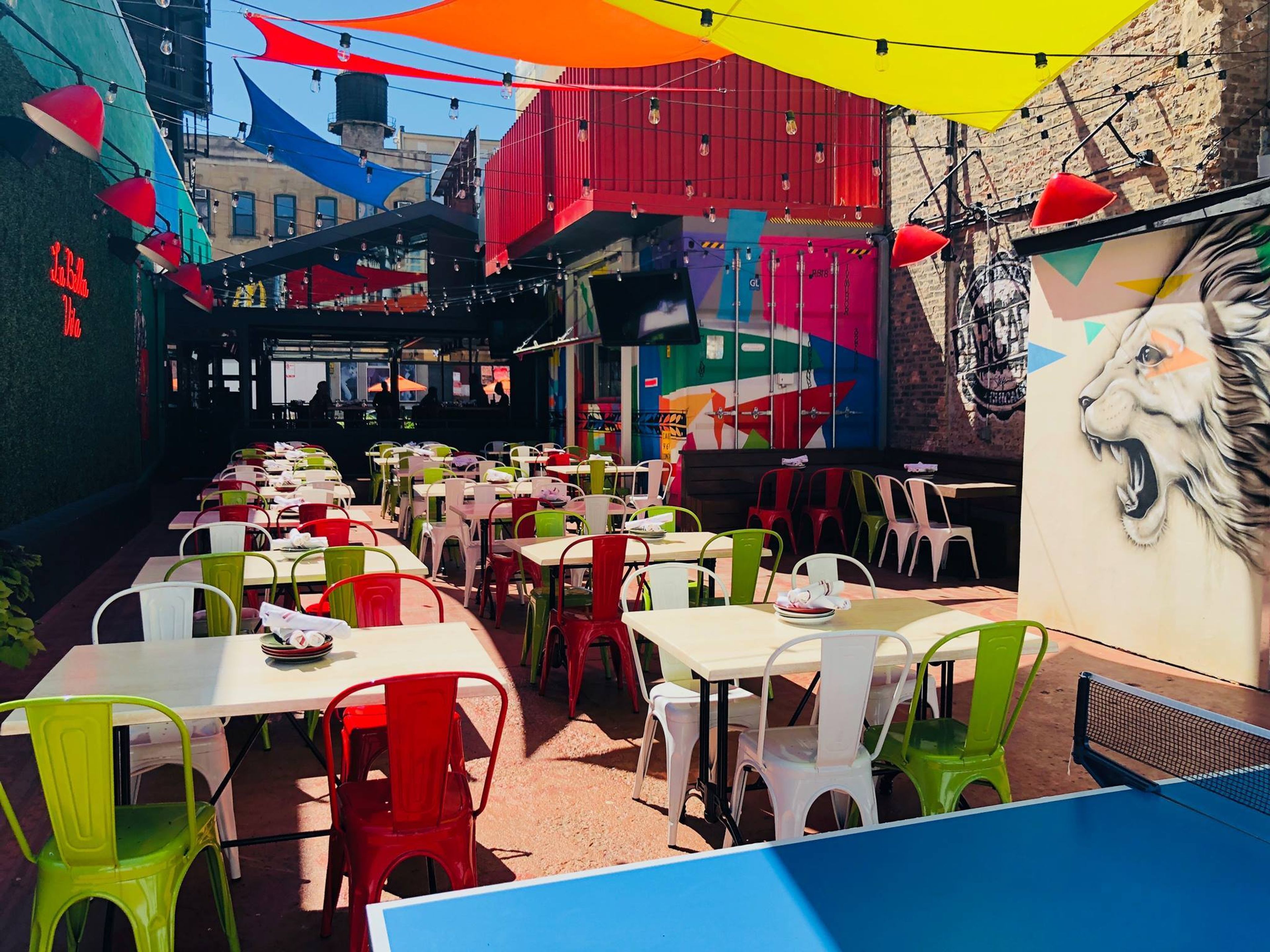 The Patio, an event space at Bar Cargo