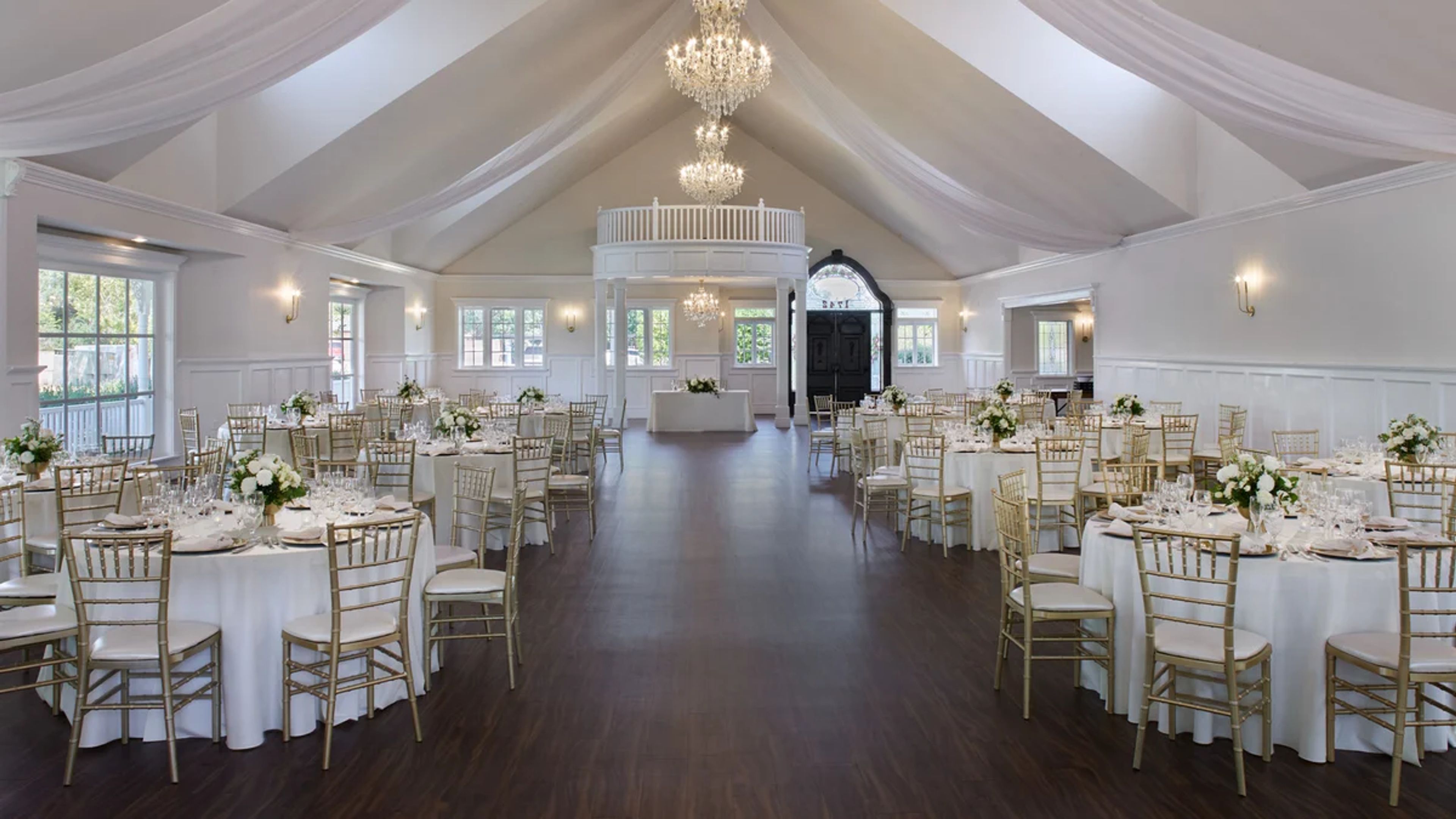 Grand Hall (Indoor Ballroom), an event space at Lindsay Grove by Wedgewood Weddings