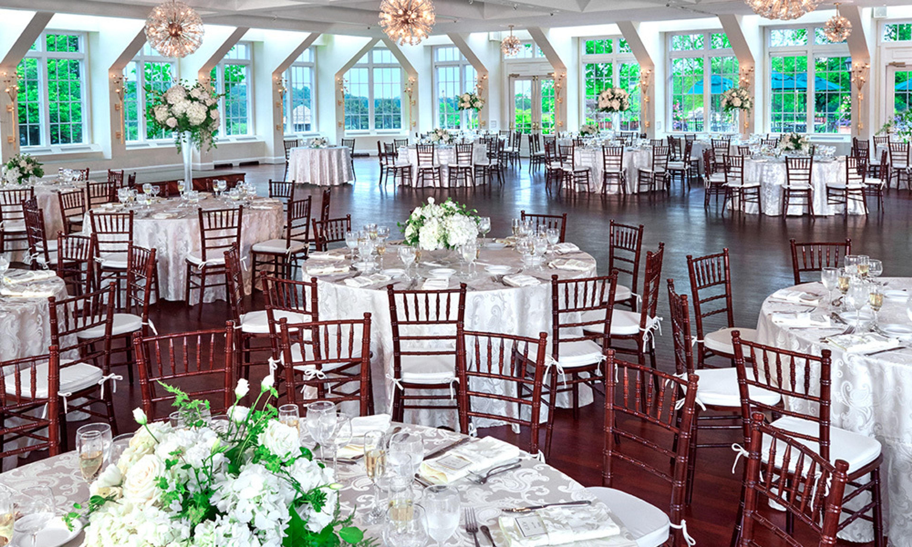 Ballroom, an event space at Heritage Club at Bethpage