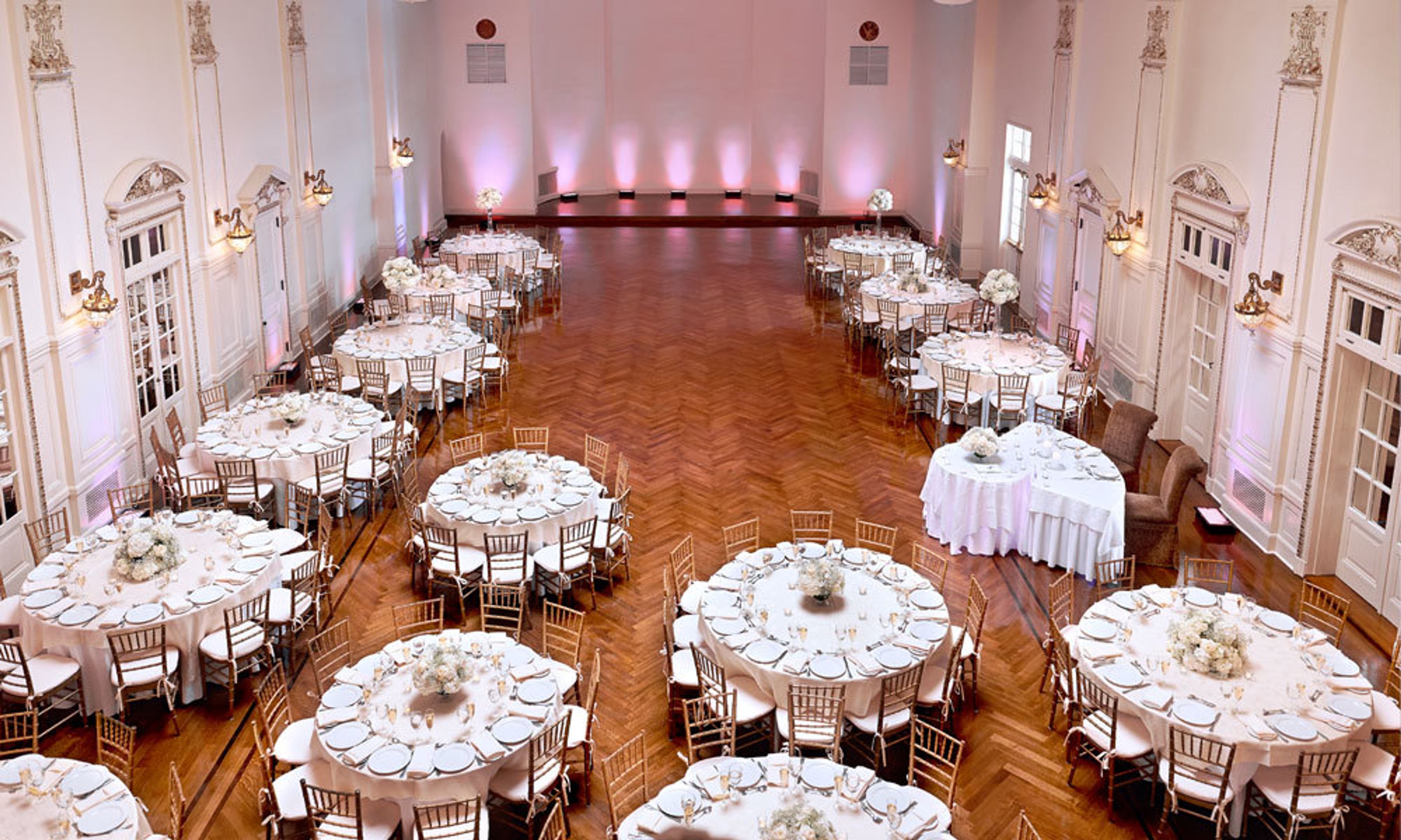 Ballroom, an event space at Bourne Mansion