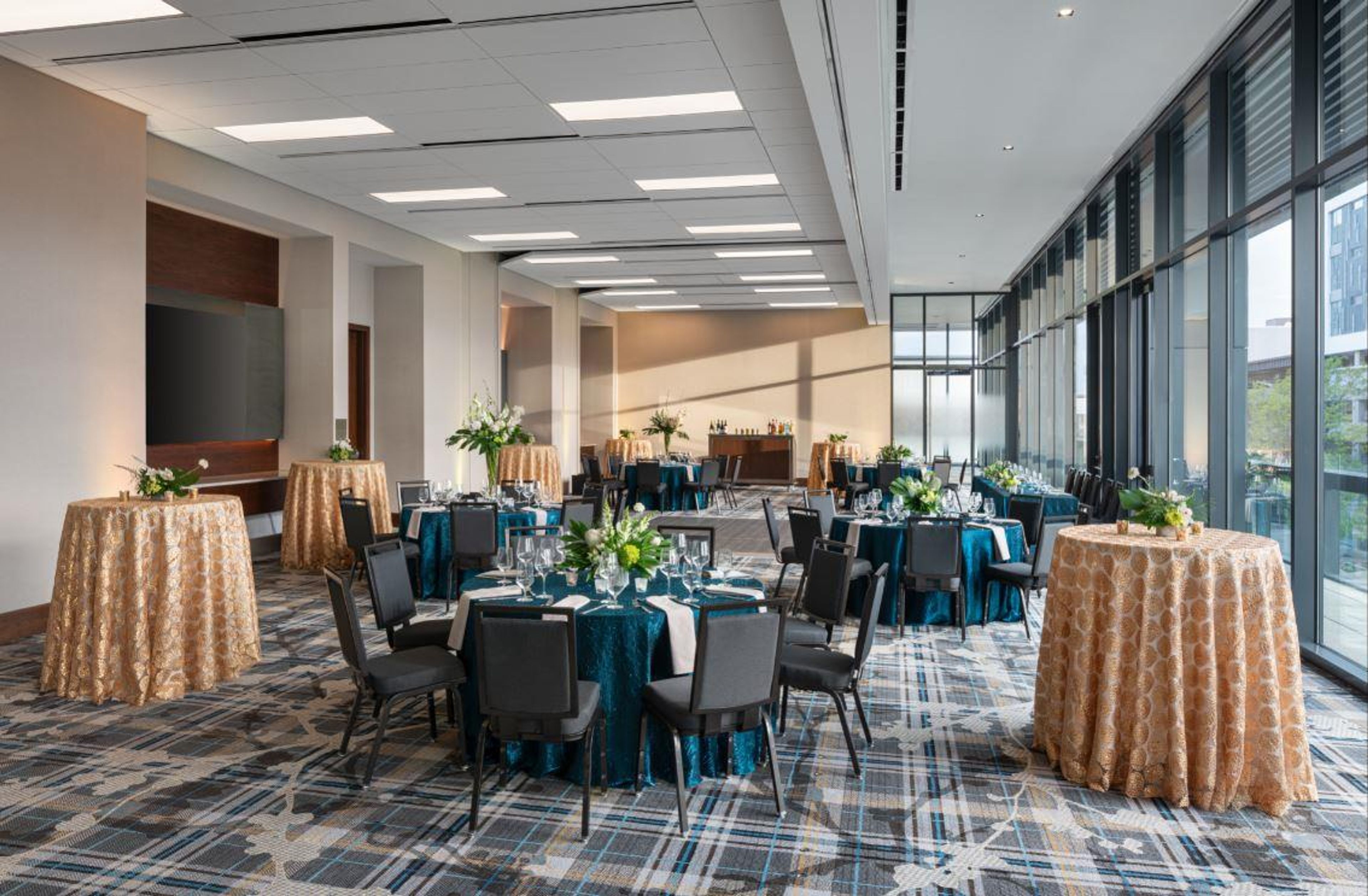Dior Ballroom, an event space at The Jacquard Hotel and Rooftop