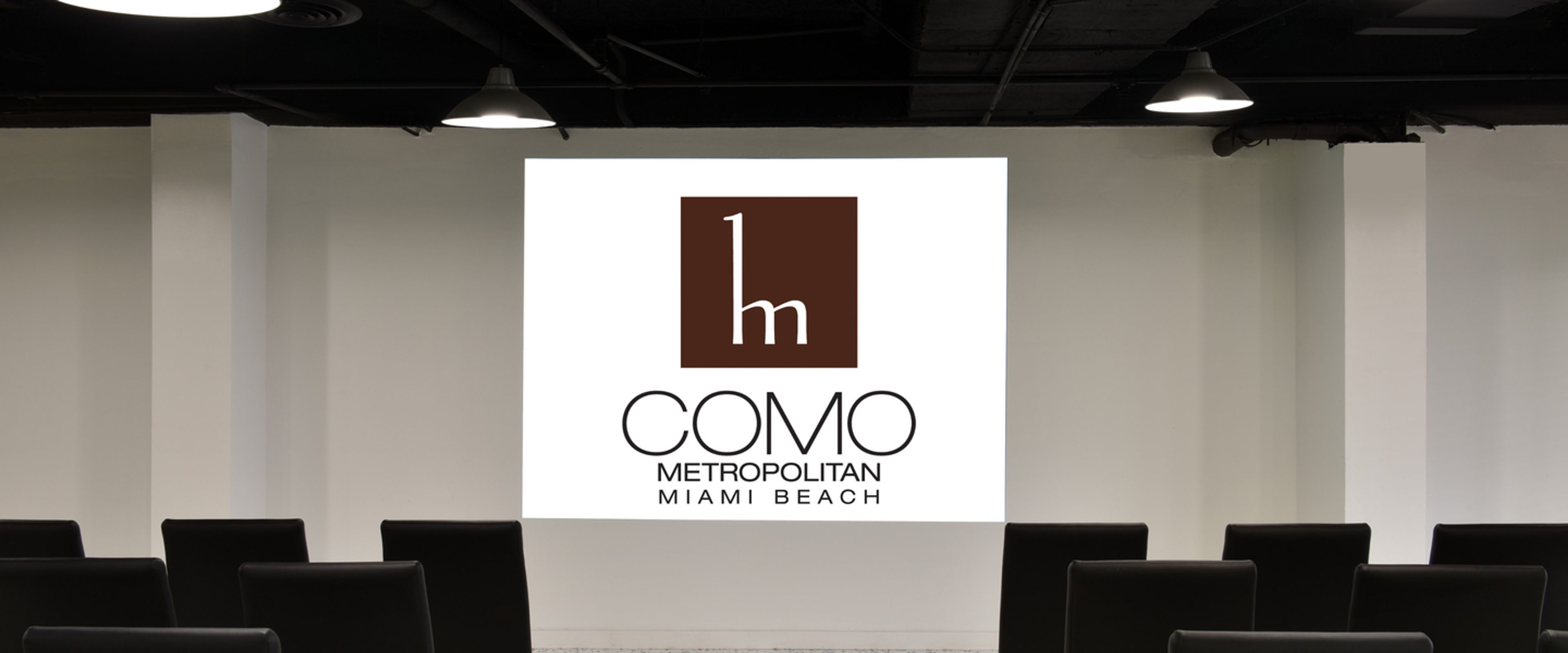 Met Room, an event space at COMO Metropolitan Miami Beach