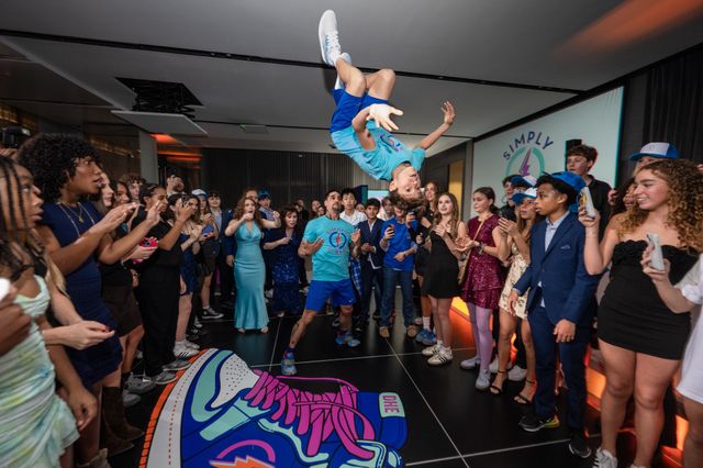 Featured photo from Discover This Energetic Bar Mitzvah at Apella by Alexandria with Neon Graphics and High-Energy Zones