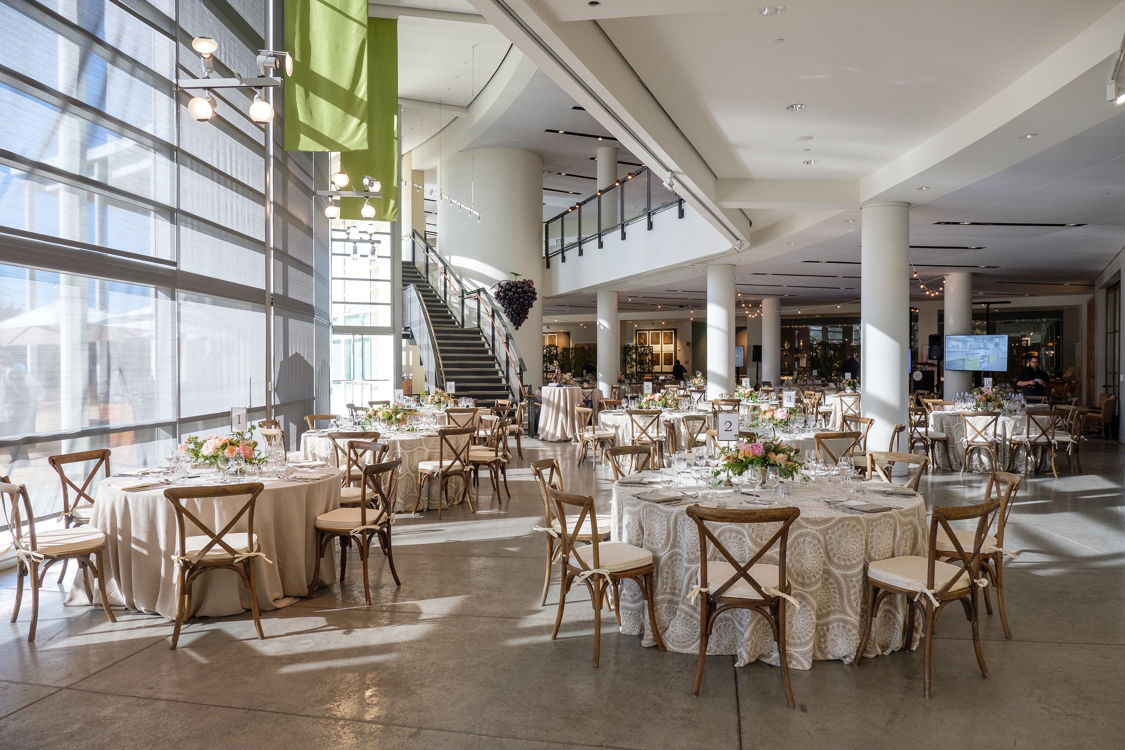 Atrium, an event space at The Culinary Institute of America
