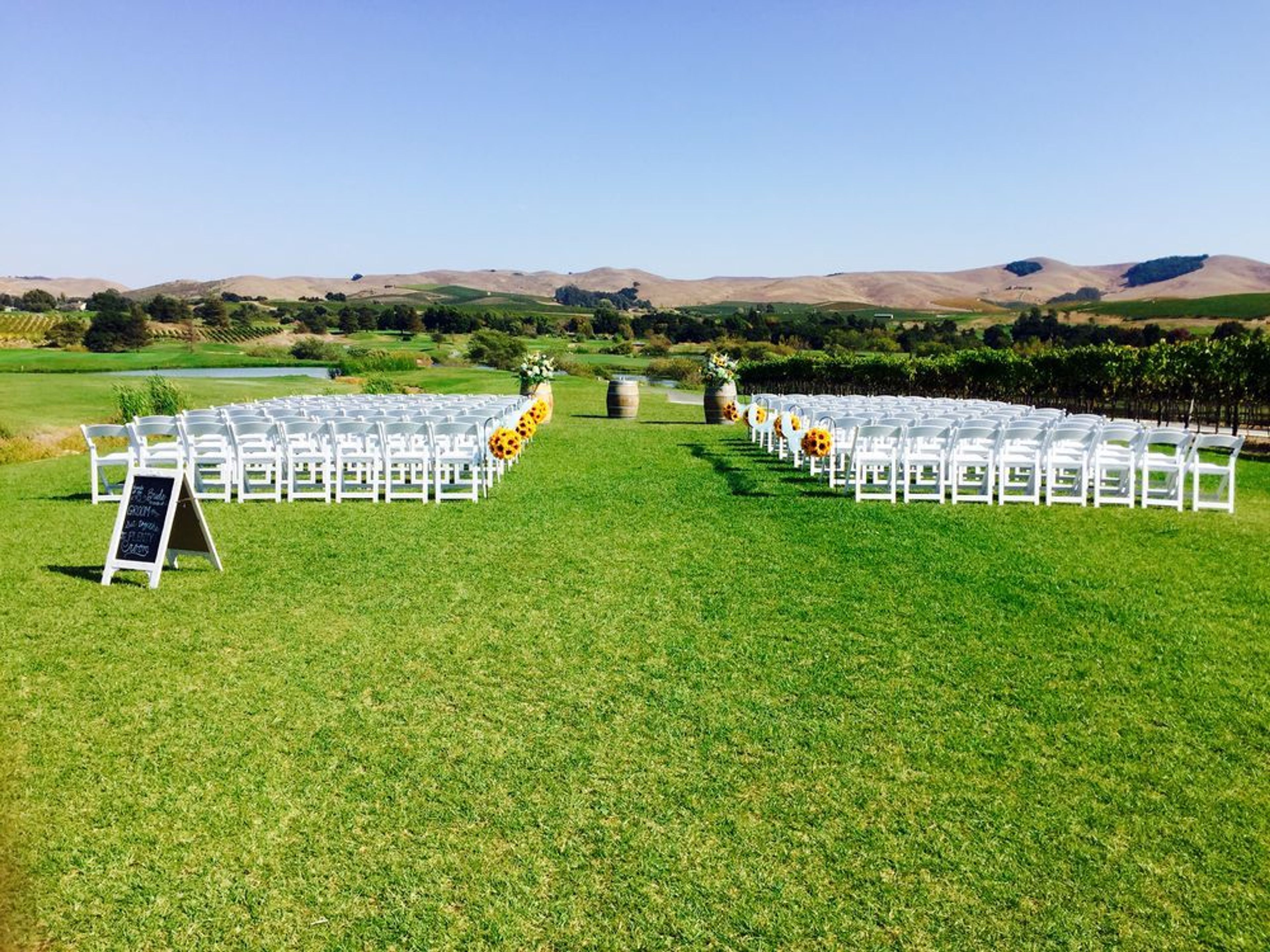 Eagle Vines Vineyard and Golf Club Outdoor Event Space, an event space at Eagle Vines Vineyard & Golf Club