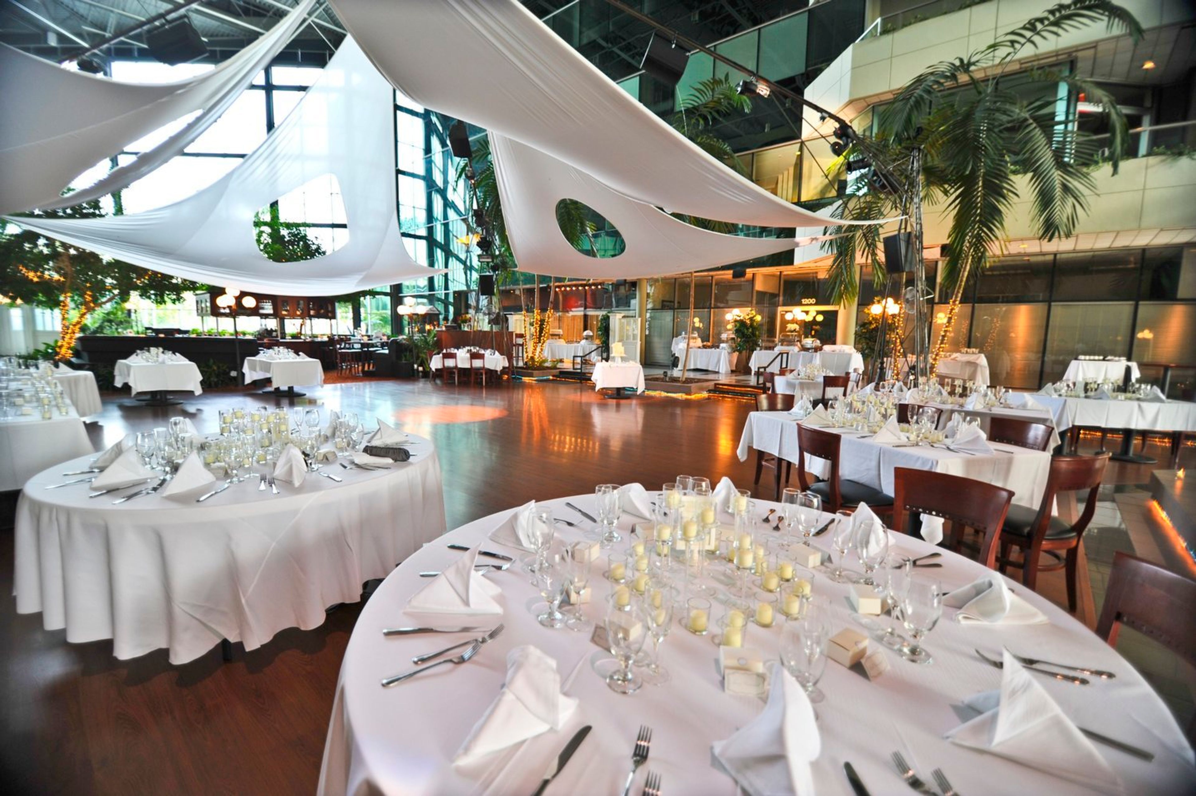 Atrium, an event space at Pavilion Grille