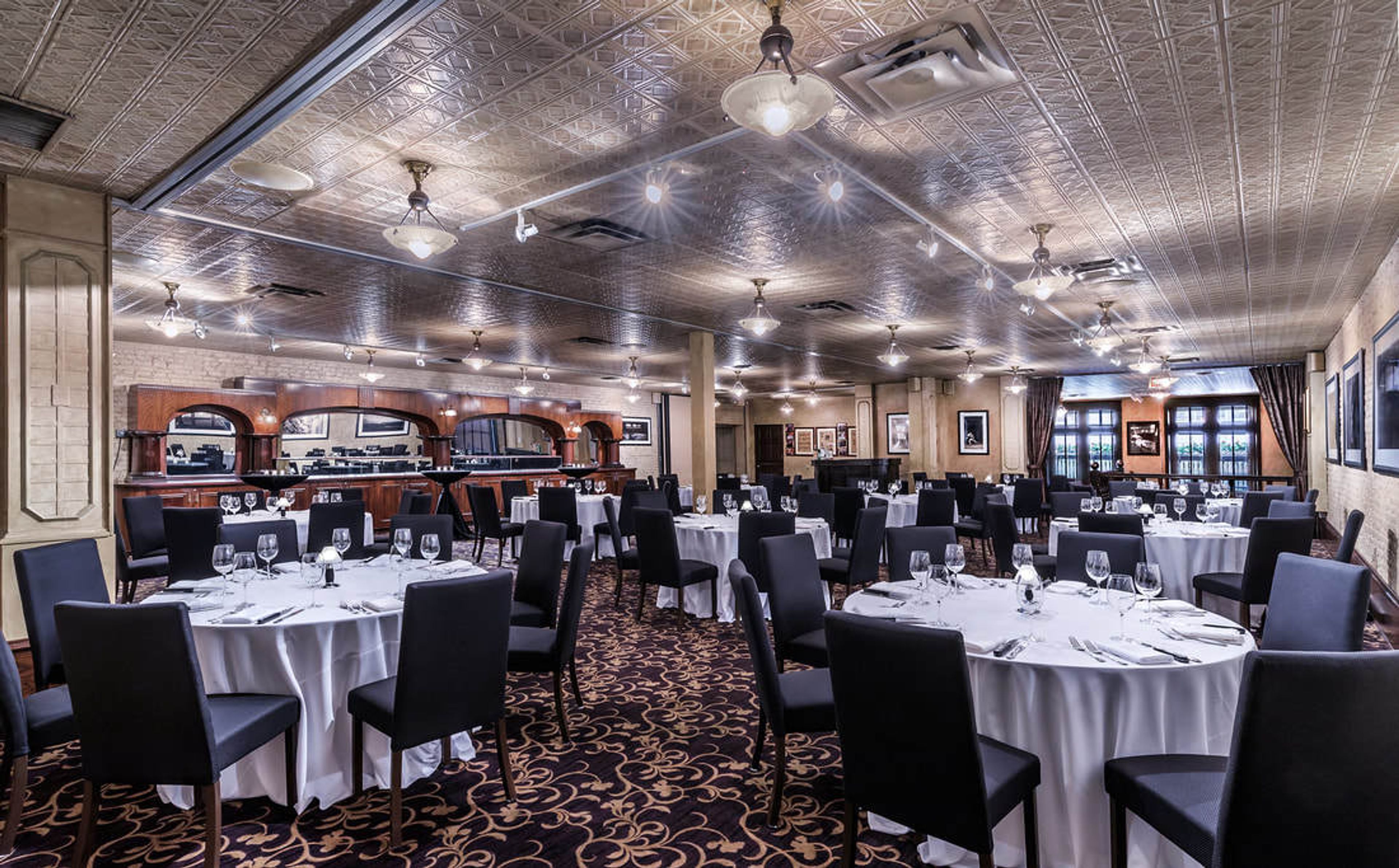 Wrigley & Old Comiskey Rooms, an event space at Harry Caray’s Italian Steakhouse – River North