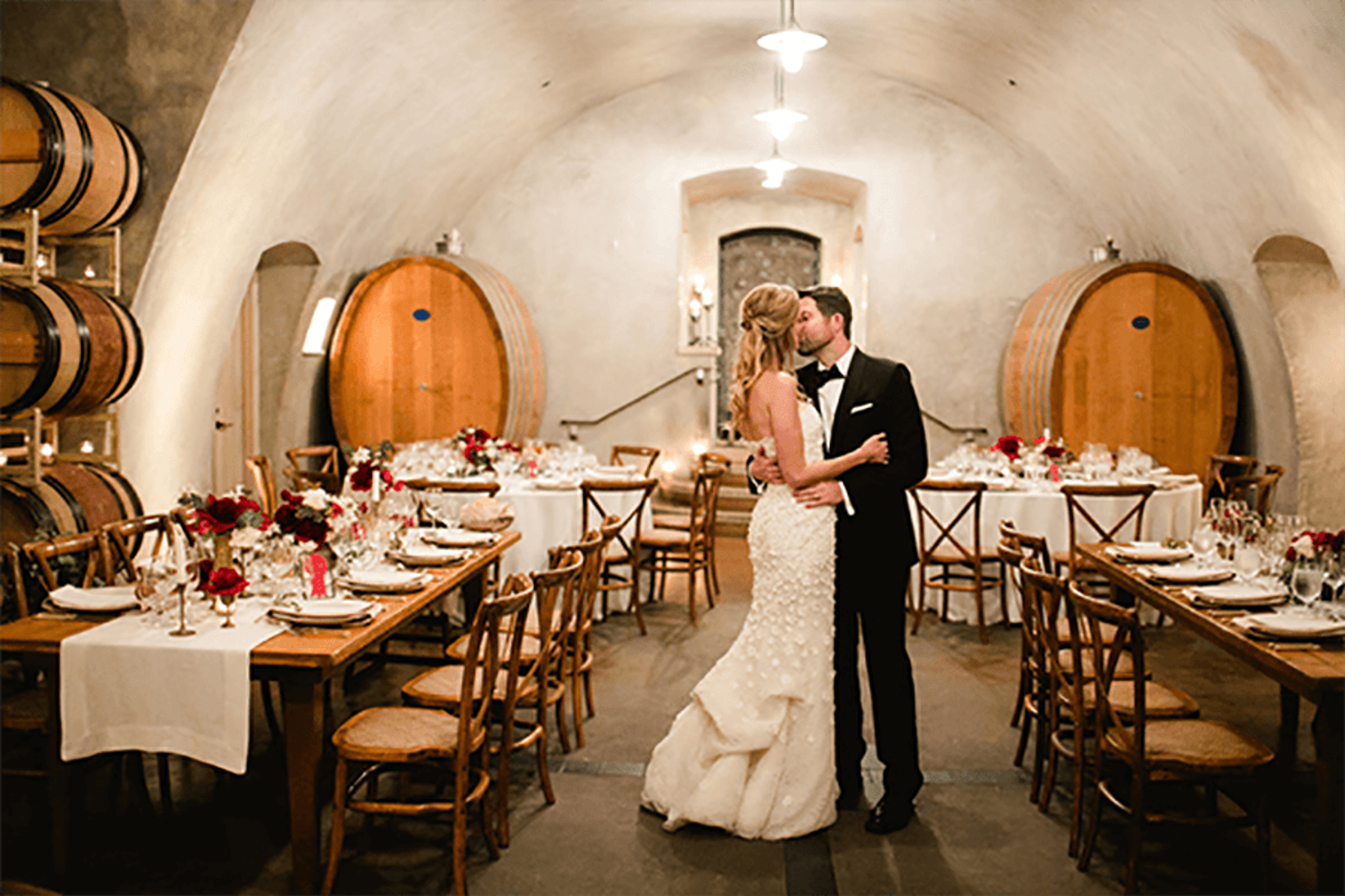Barrel Room, an event space at Viansa Winery