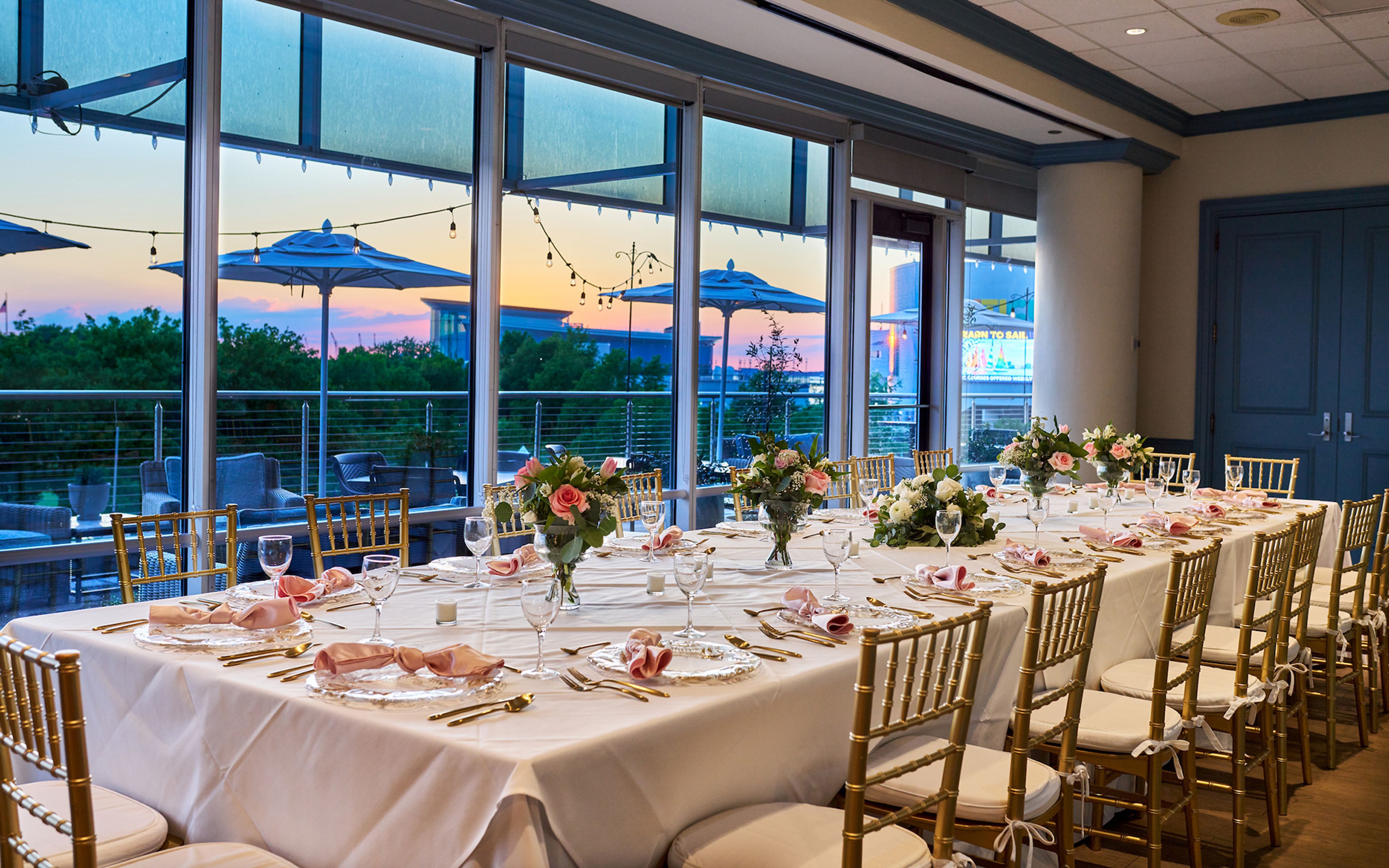 Craig's On The River West, an event space at Town Point Club