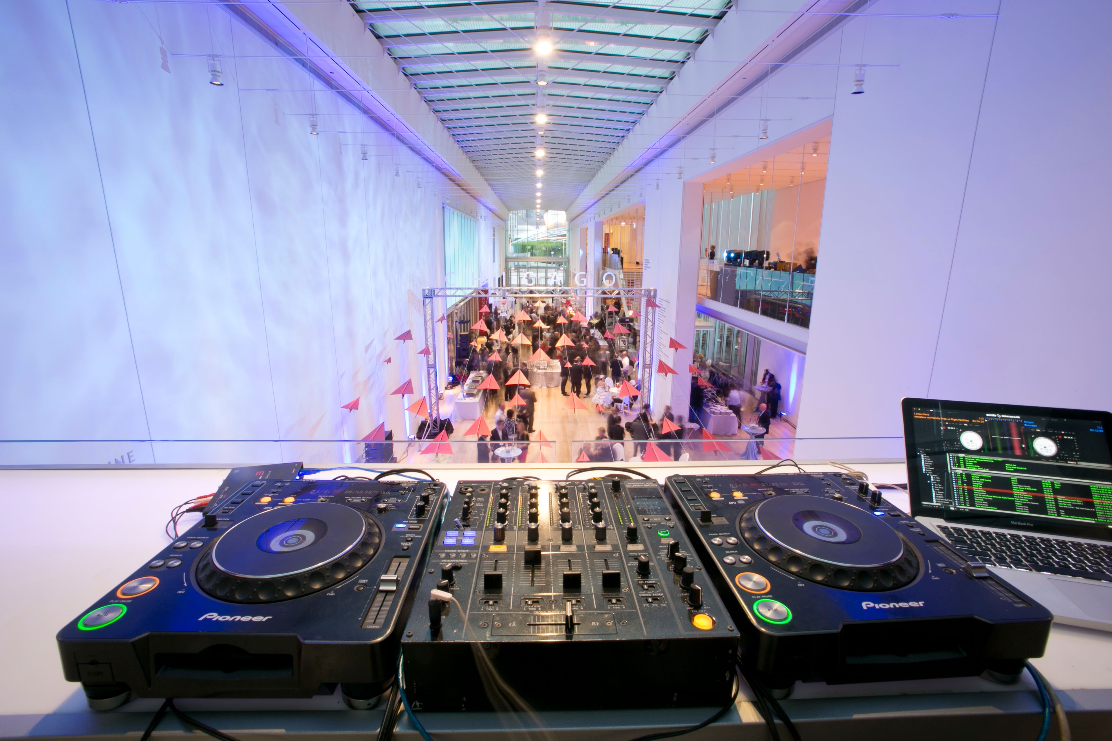 Griffin Court, an event space at The Art Institute of Chicago