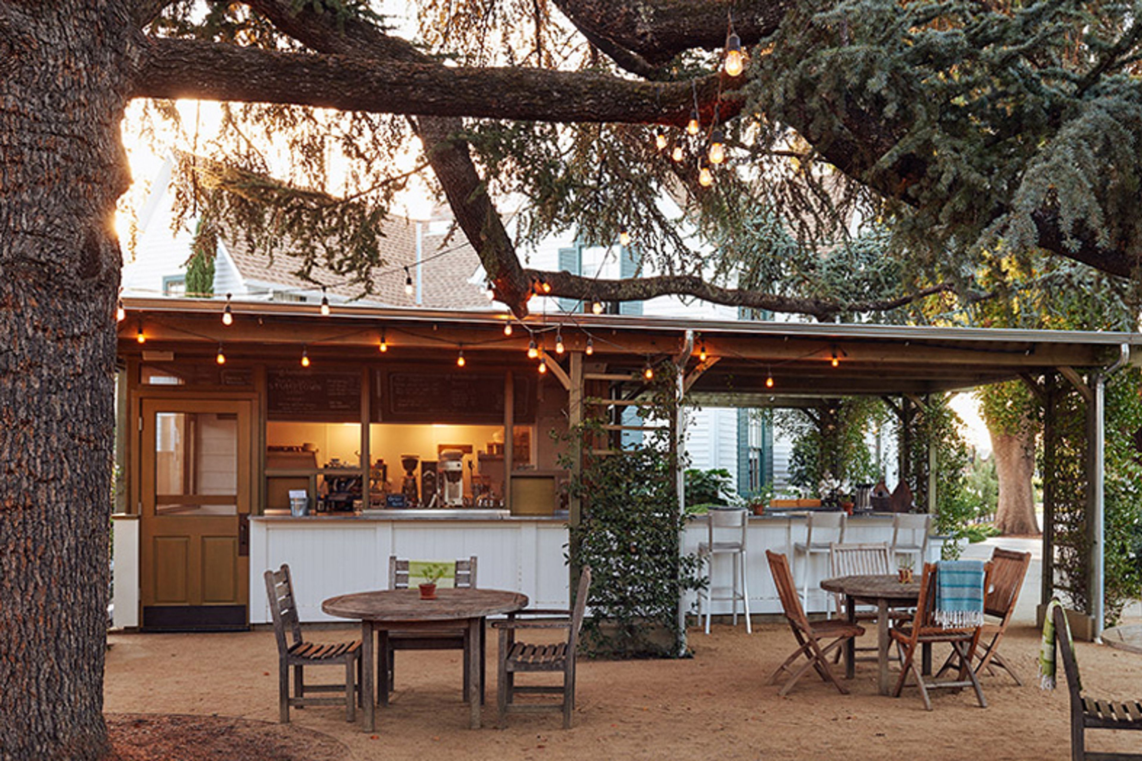 Café, an event space at Farmstead at Long Meadow Ranch