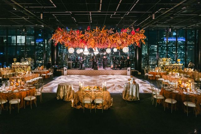 Featured photo from Inside This Modern City Wedding with Vibrant Florals at 167 Events