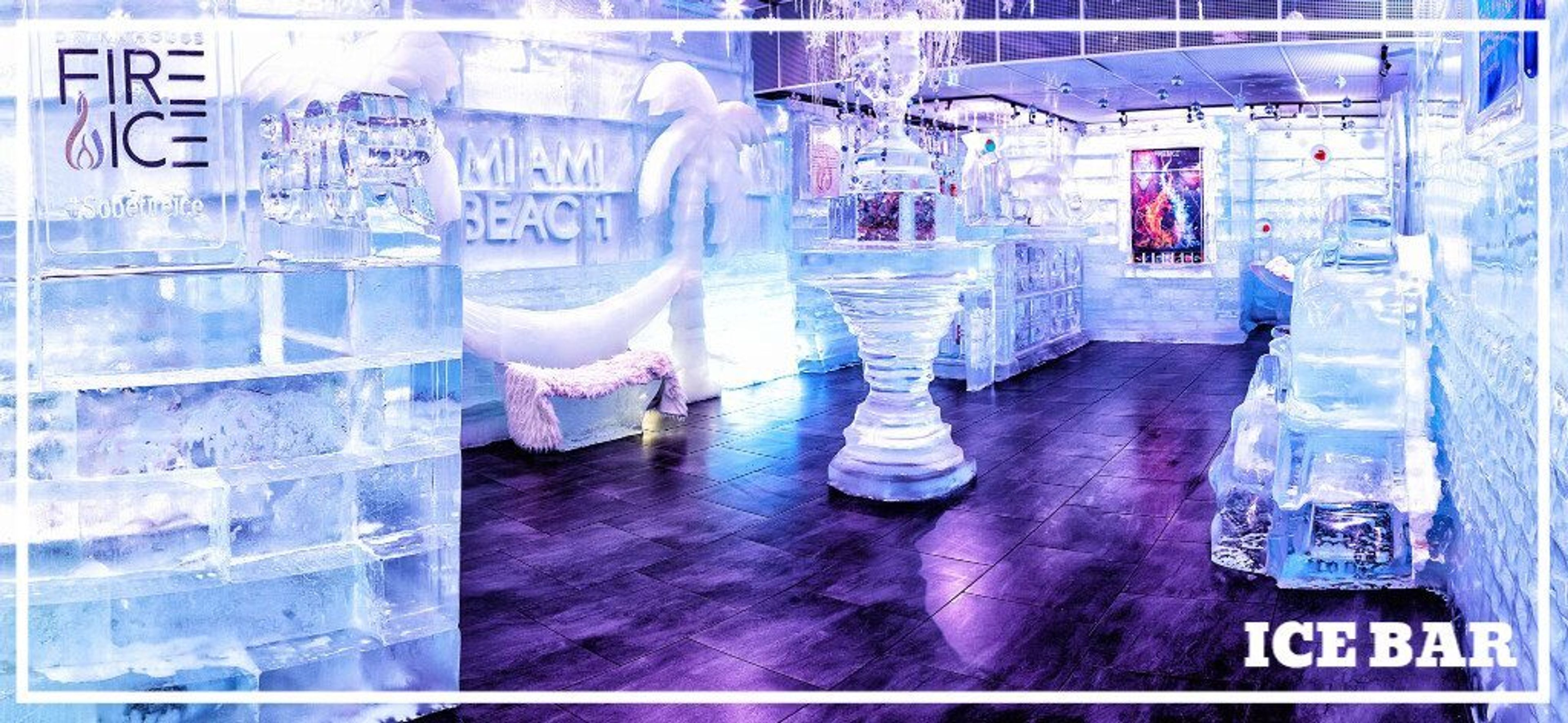 Fire and Ice bar, an event space at Drinkhouse Fire & Ice