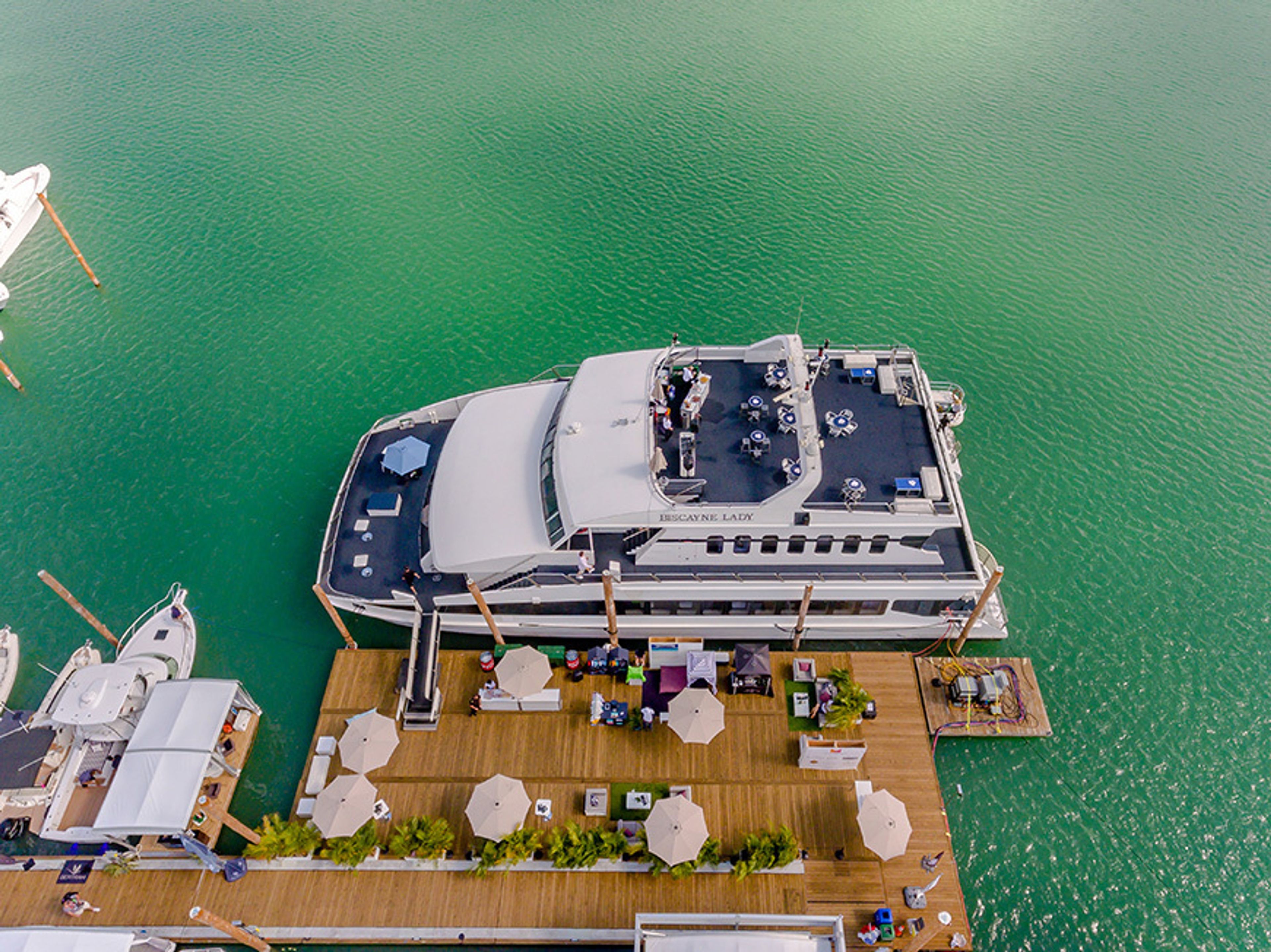BISCAYNE LADY YACHT, an event space at Biscayne Lady
