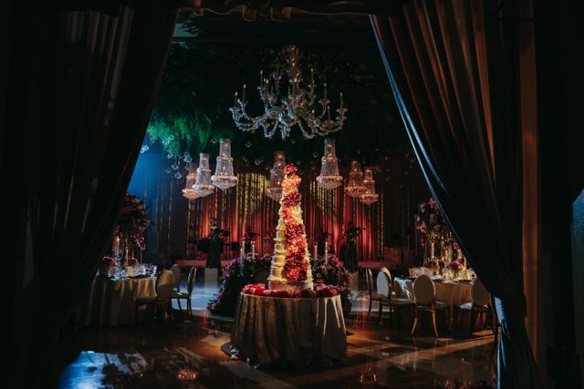 Featured photo from A Candlelit Garden Ballroom Wedding with Crystal Chandeliers