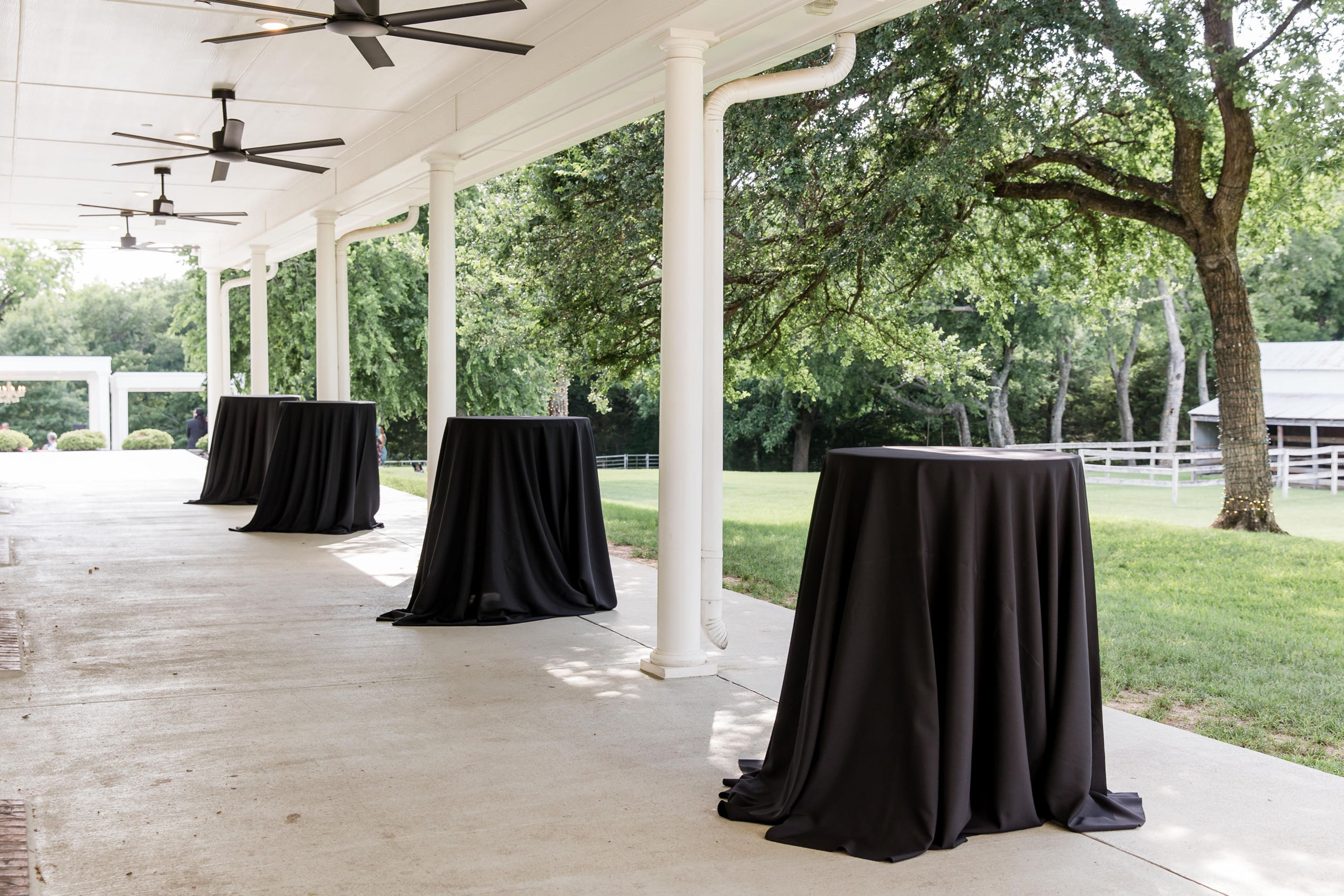 Covered Patio, an event space at Firefly Gardens