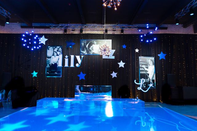 Featured photo from Thousands of Stars in glowing blue Bat Mitzvah