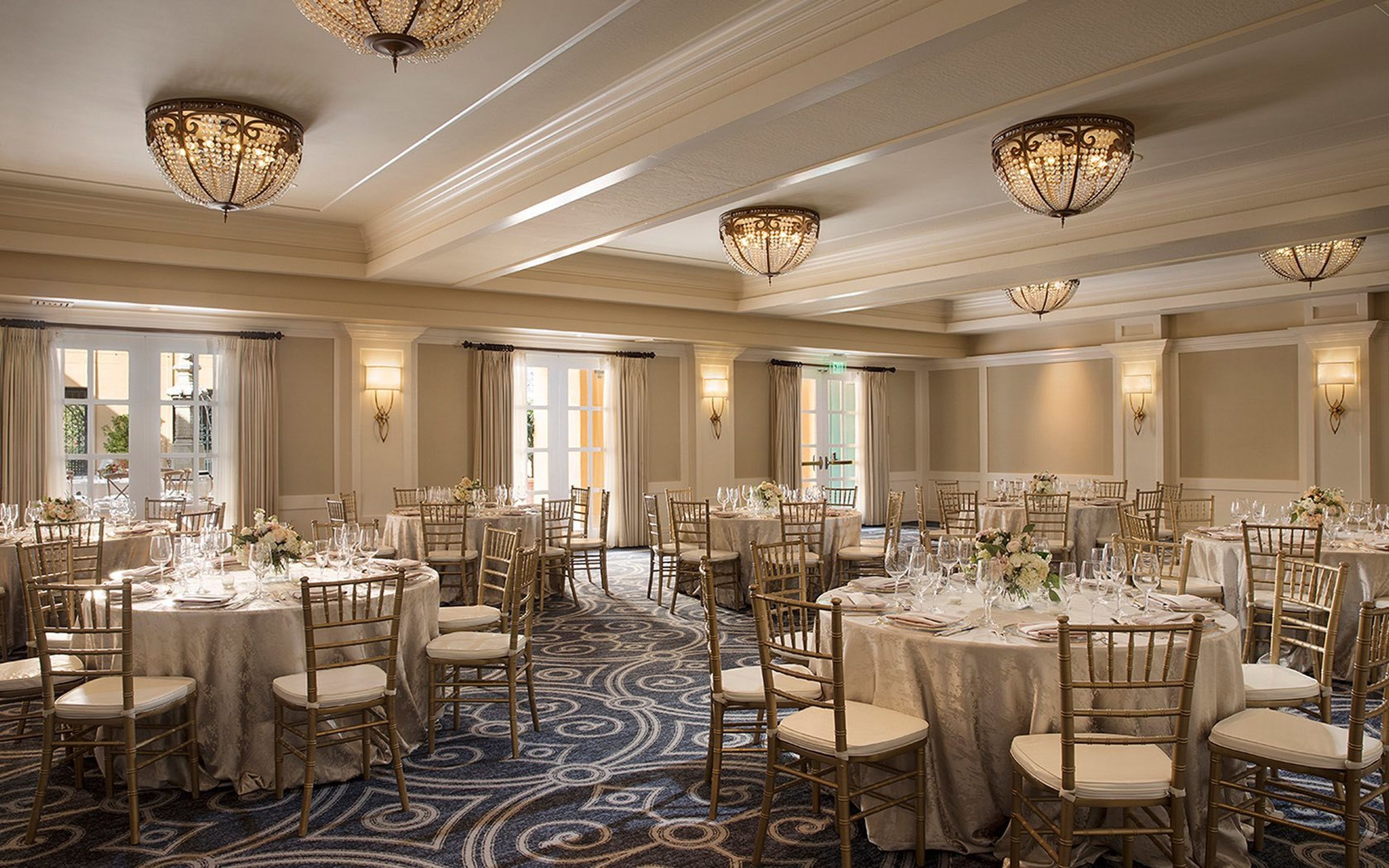 Independence Ballroom, an event space at The Lafayette Park Hotel & Spa
