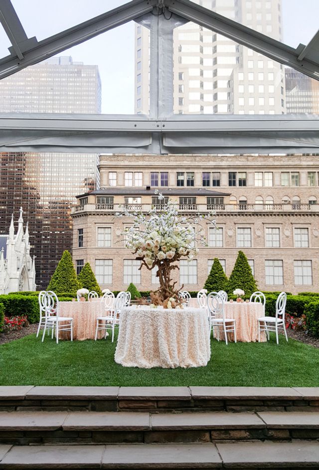 Featured photo from Dreamy Plush Pink Tented Wedding at 620 Loft & Garden in New York