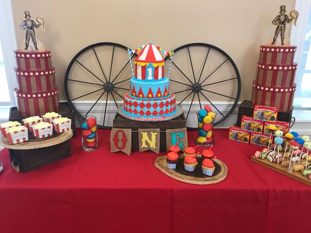 Featured photo from First Birthday Old Fashioned Carnival Style