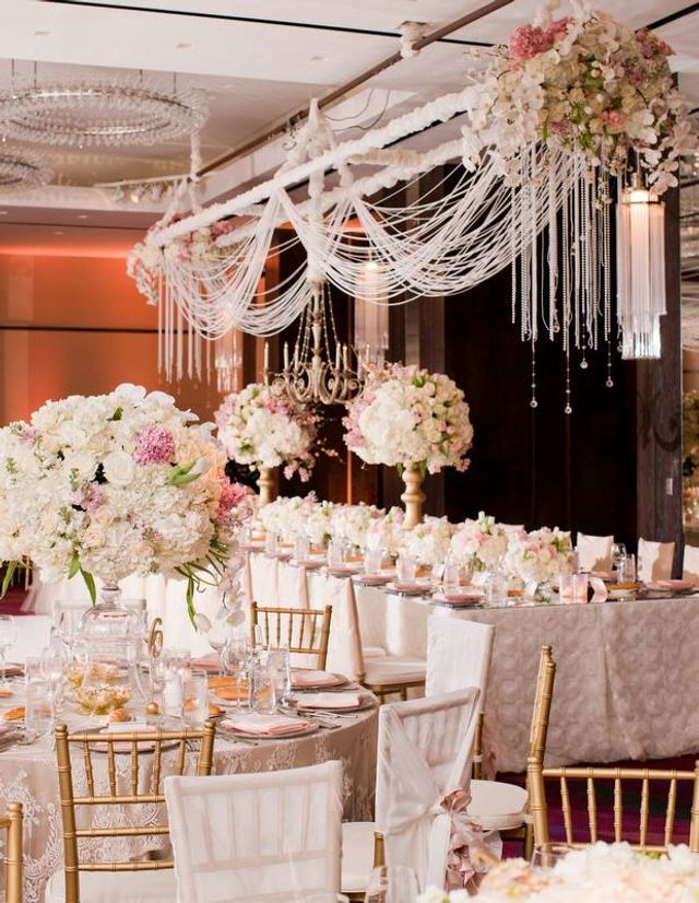 Featured photo from Ivory, Pink & Gold Fairytale Wedding