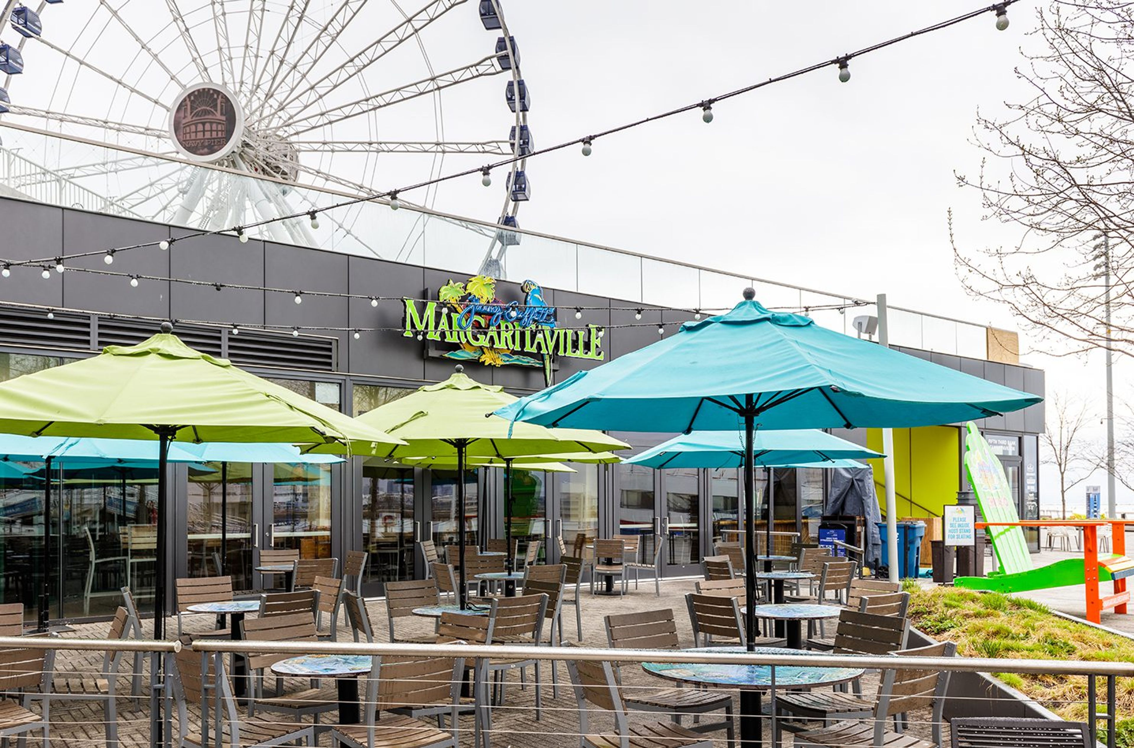 Patio, an event space at Margaritaville Chicago