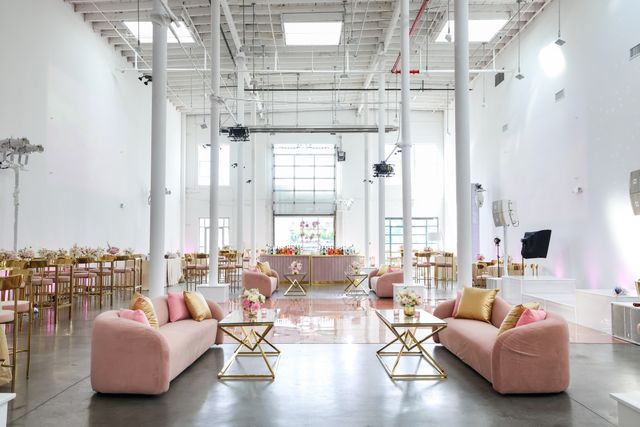 Featured photo from Inside This Bat Mitzvah with Chic Pink Details at Sound River Studios