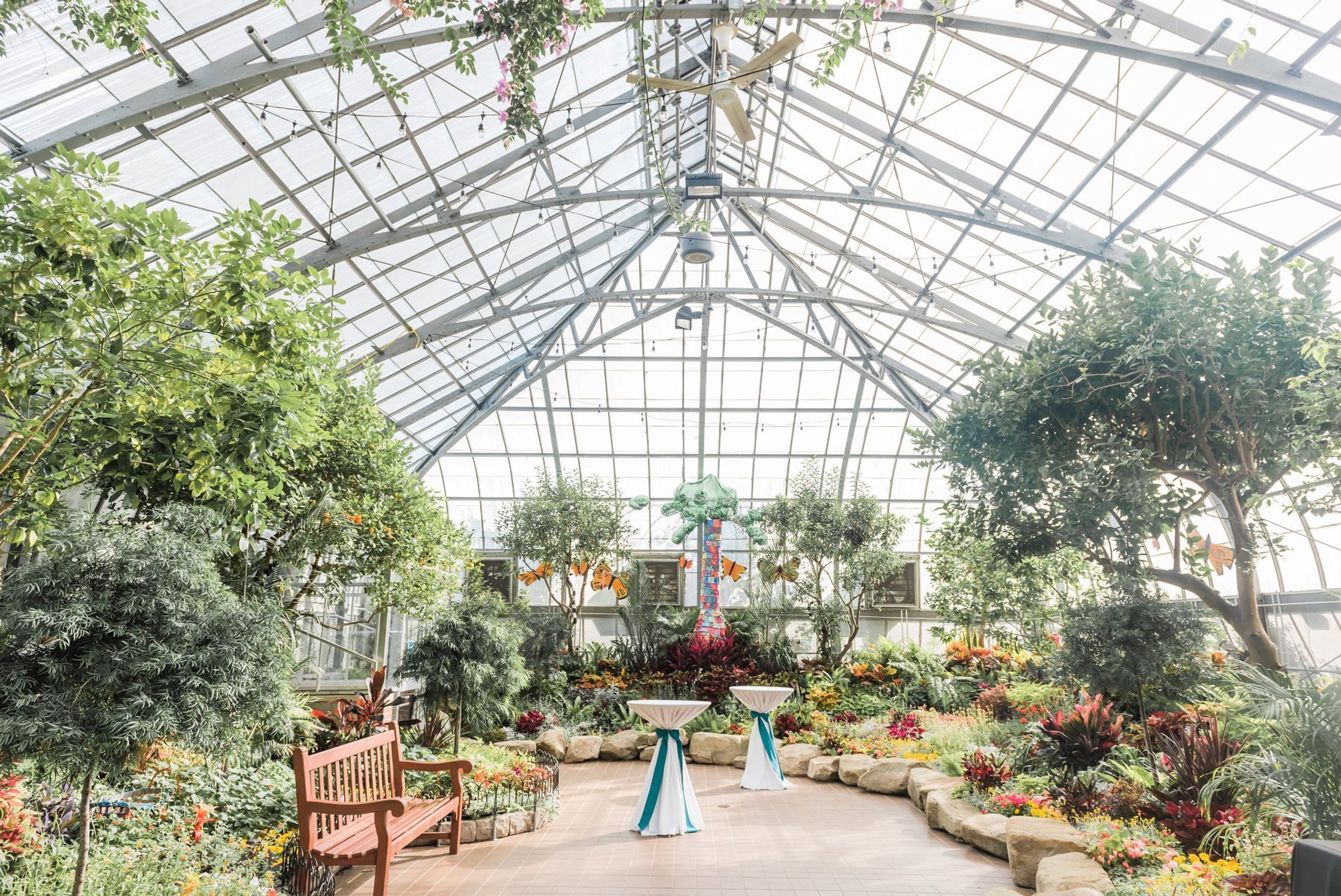 Krohn Conservatory, an event space at Krohn Conservatory