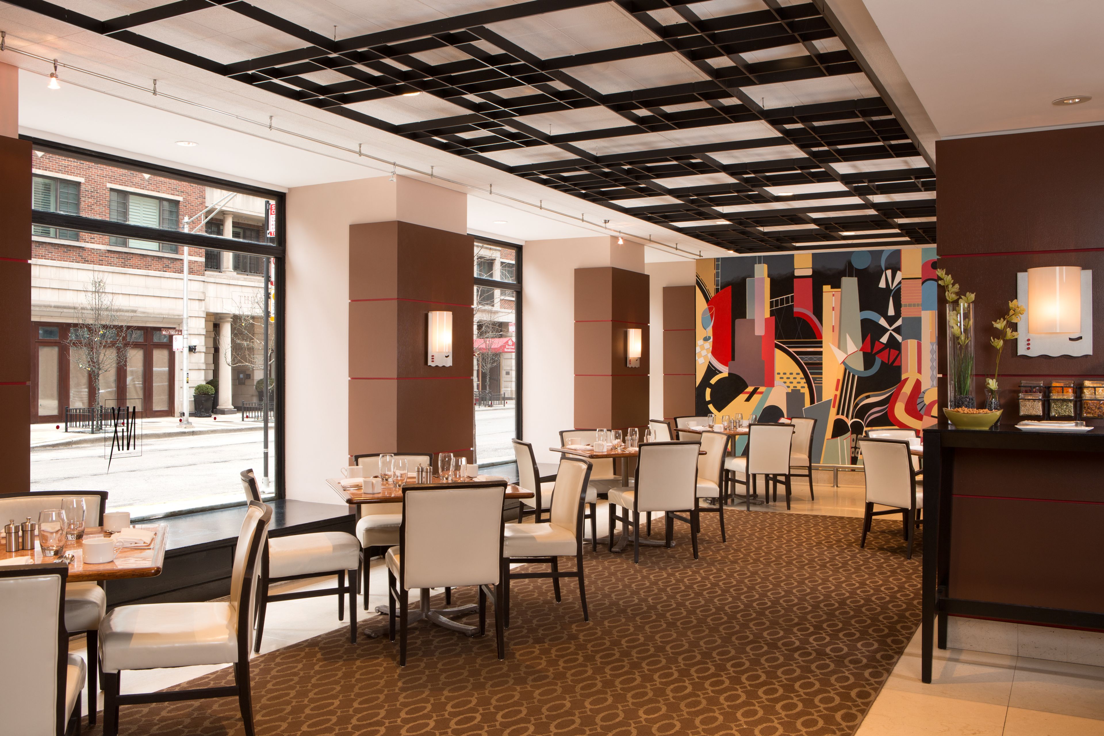Nix Restaurant, an event space at Millennium Knickerbocker Hotel