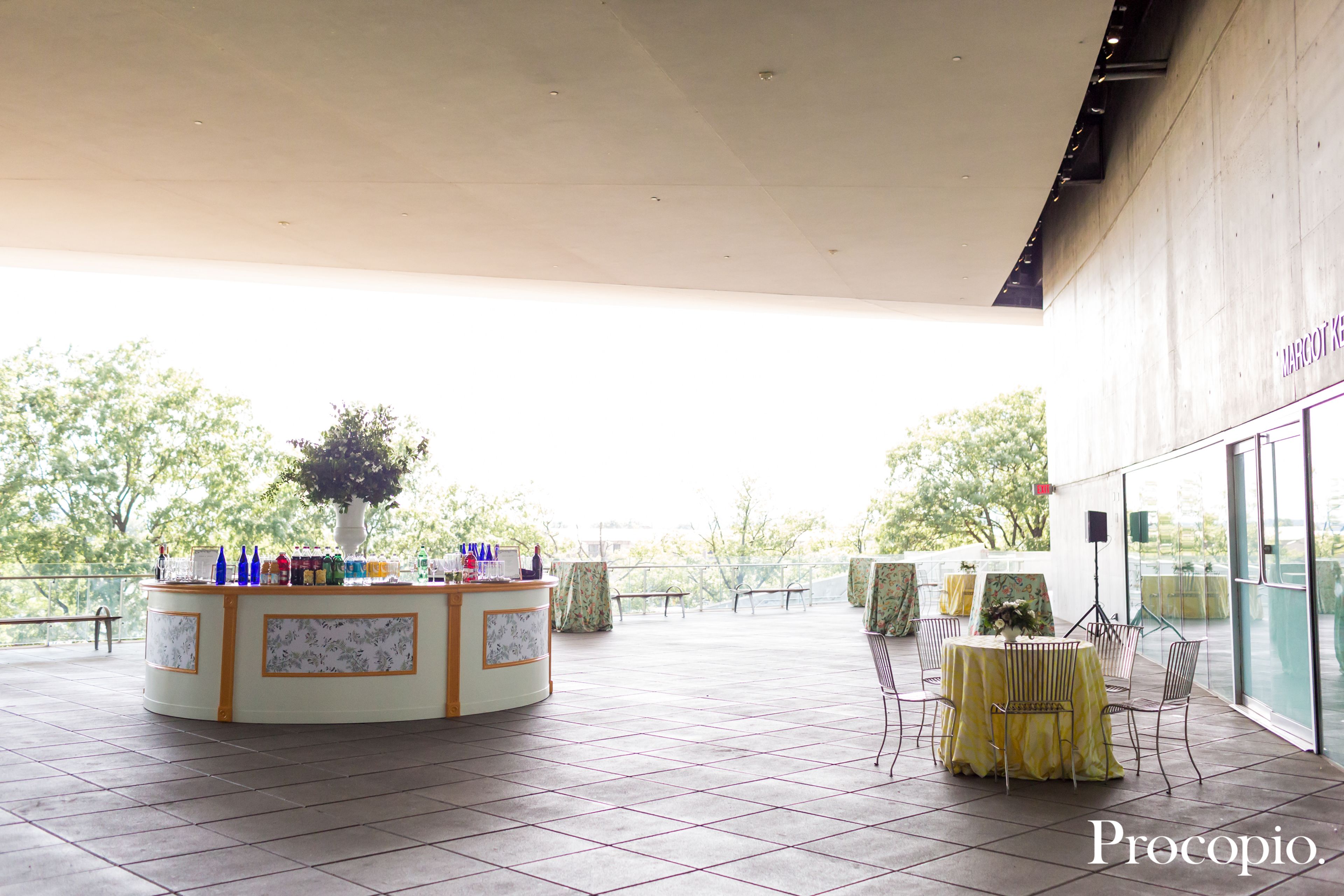 Rooftop Terrace, an event space at Arena Stage at The Mead Center