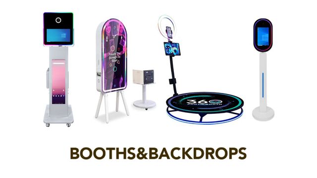 Featured photo from Booths & Backdrops