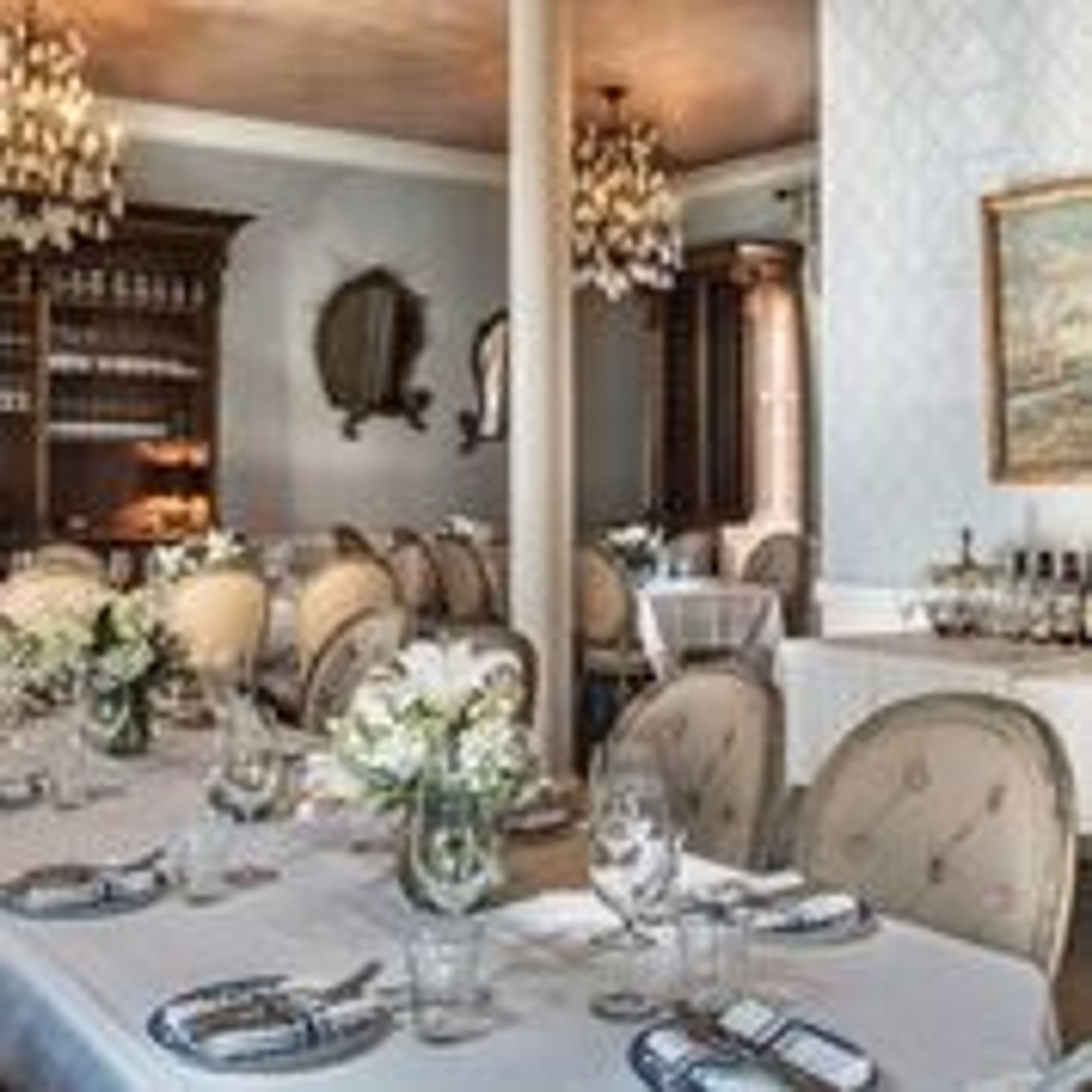 Cottage Room, an event space at Blue Door Kitchen & Garden