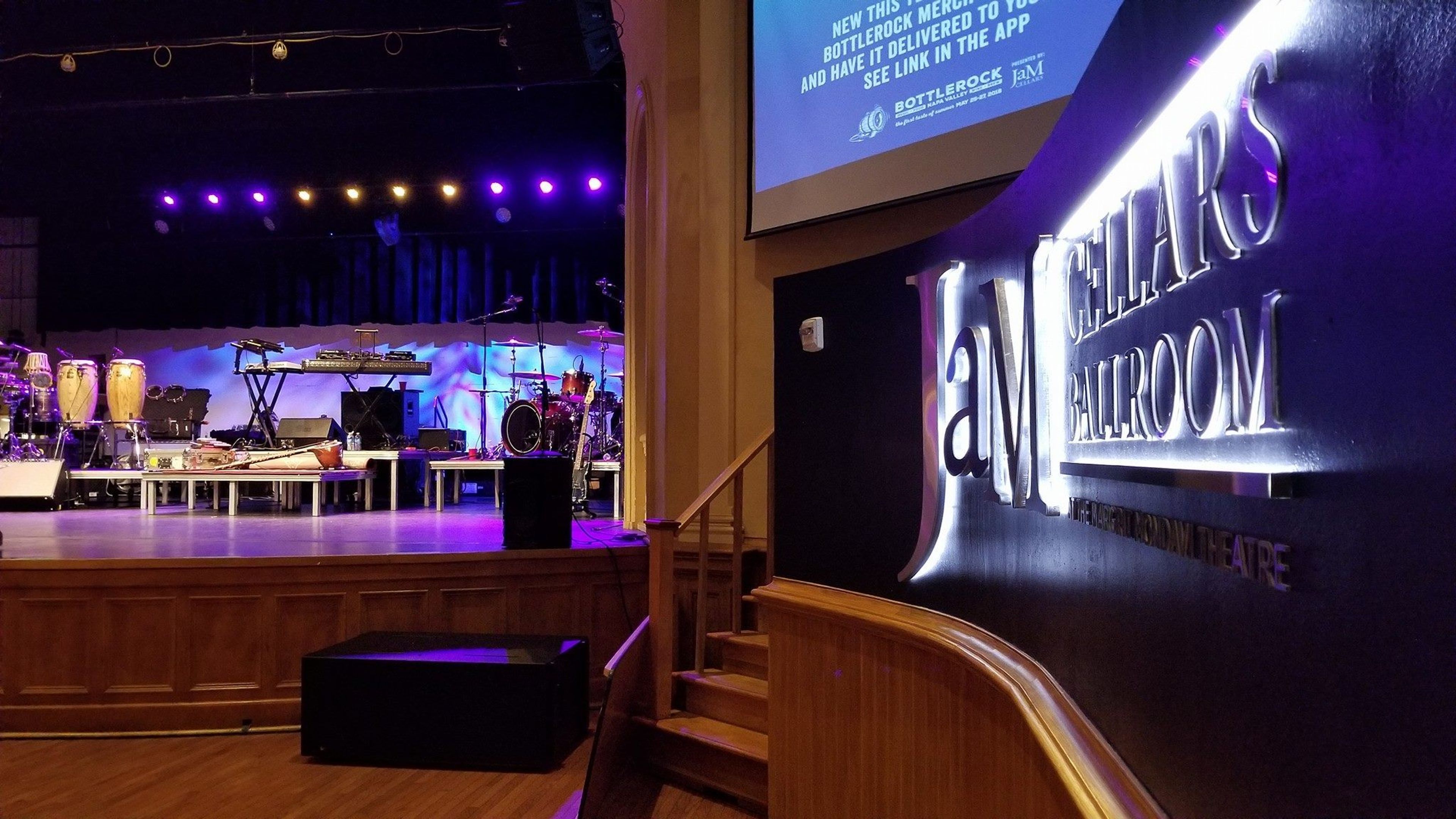 JaM Cellars Ballroom, an event space at JaM Cellars Ballroom
