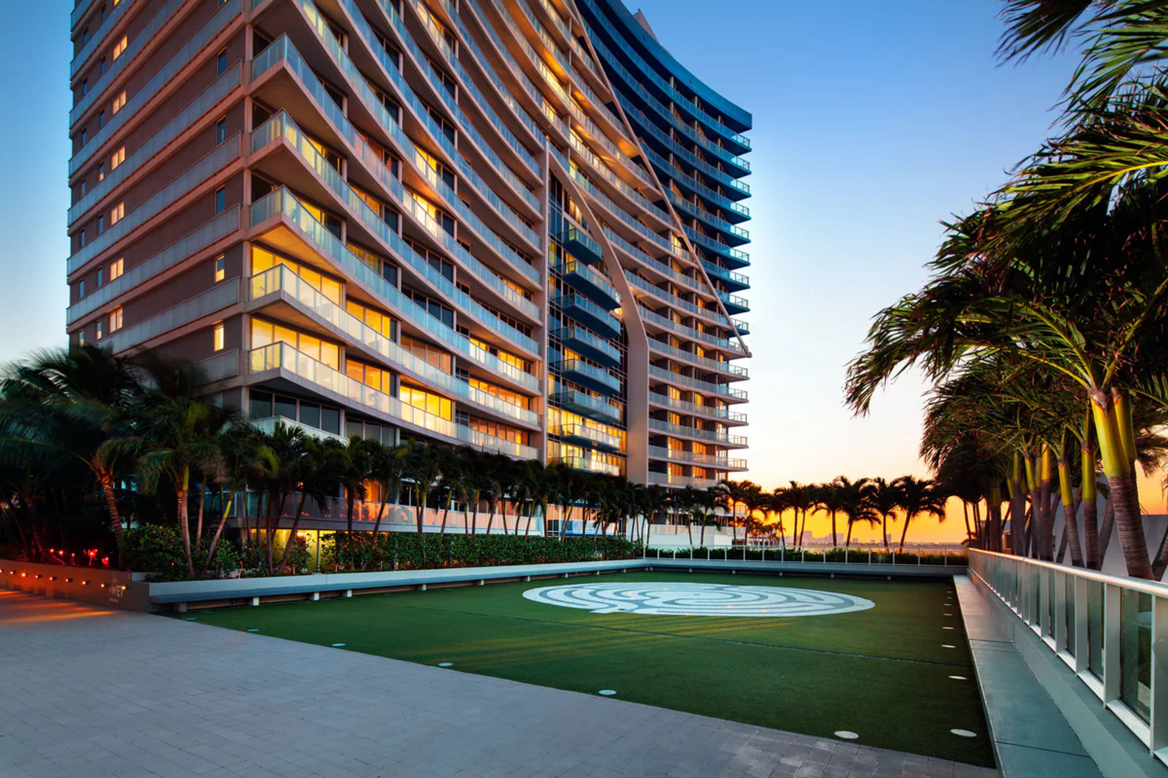 Courtyard, an event space at W Fort Lauderdale