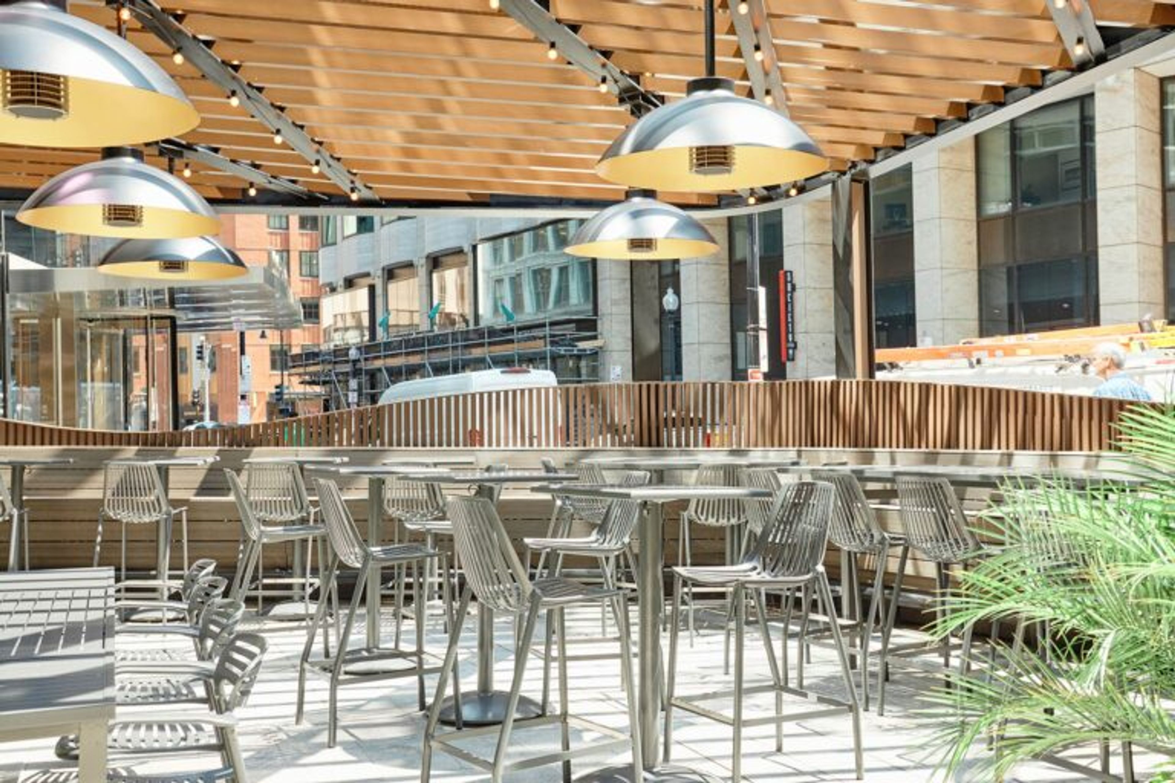 The Garden Patio, an event space at High Street Place