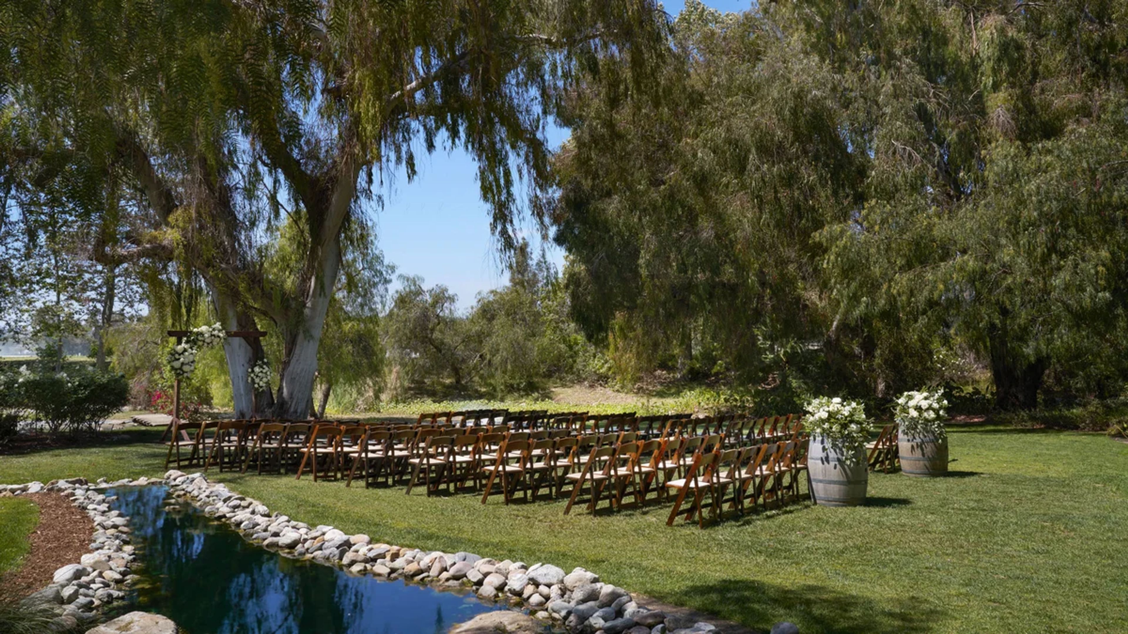 Ceremony Lawn / The Meadows, an event space at Galway Downs by Wedgewood Weddings