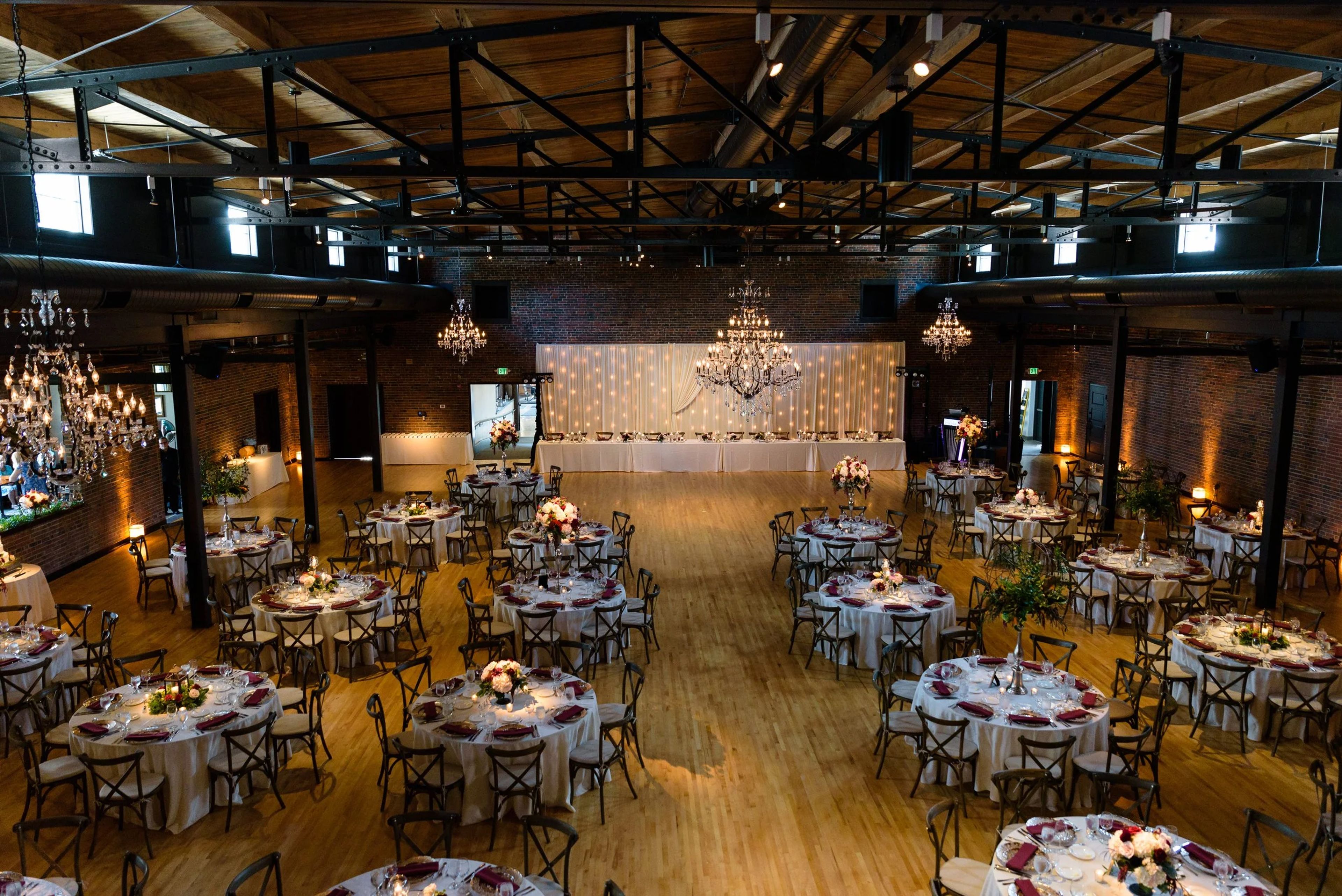 The Ballroom, an event space at The Armory South Bend