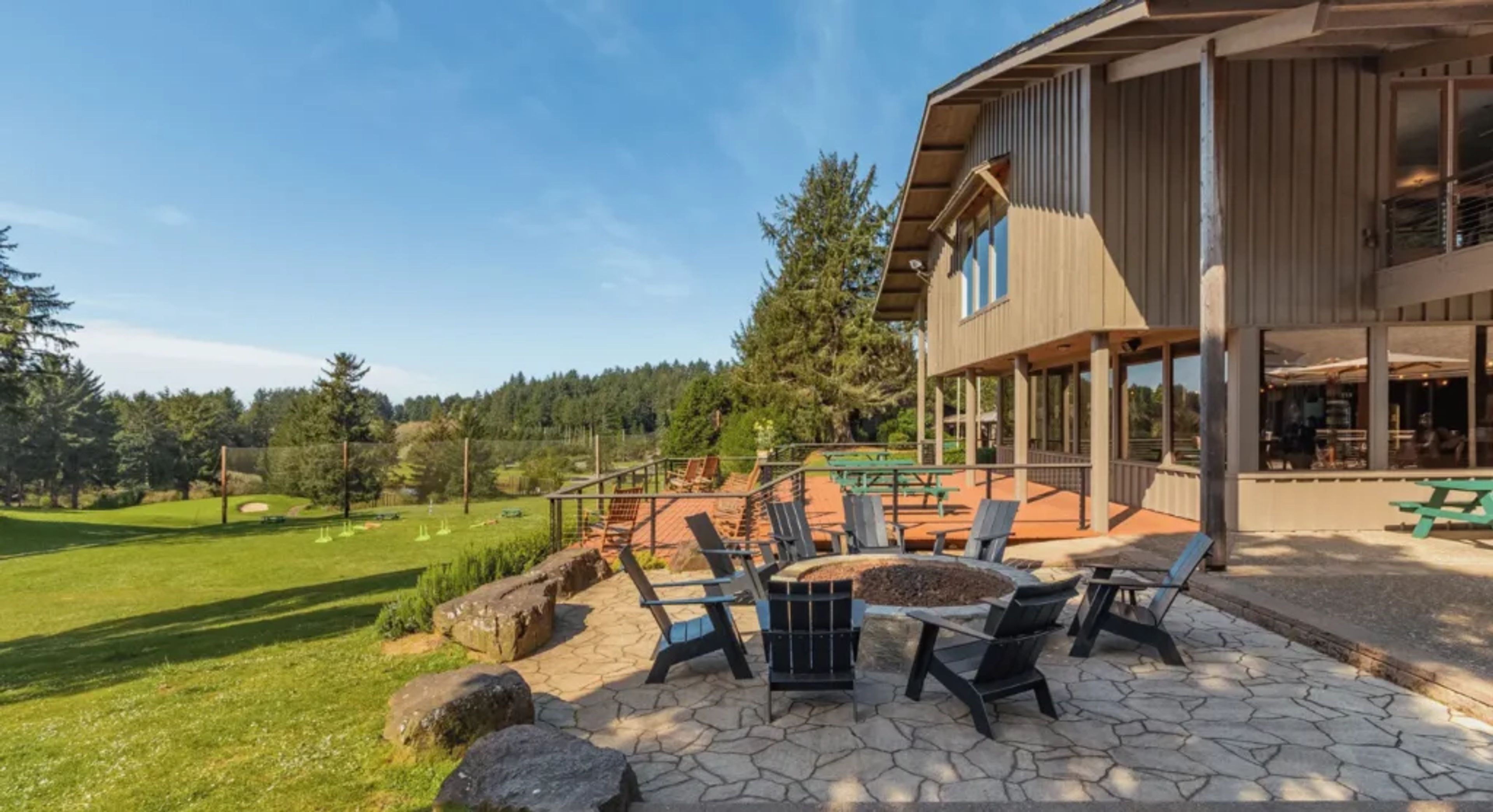 Event Lawn, an event space at Salishan Spa & Golf Resort